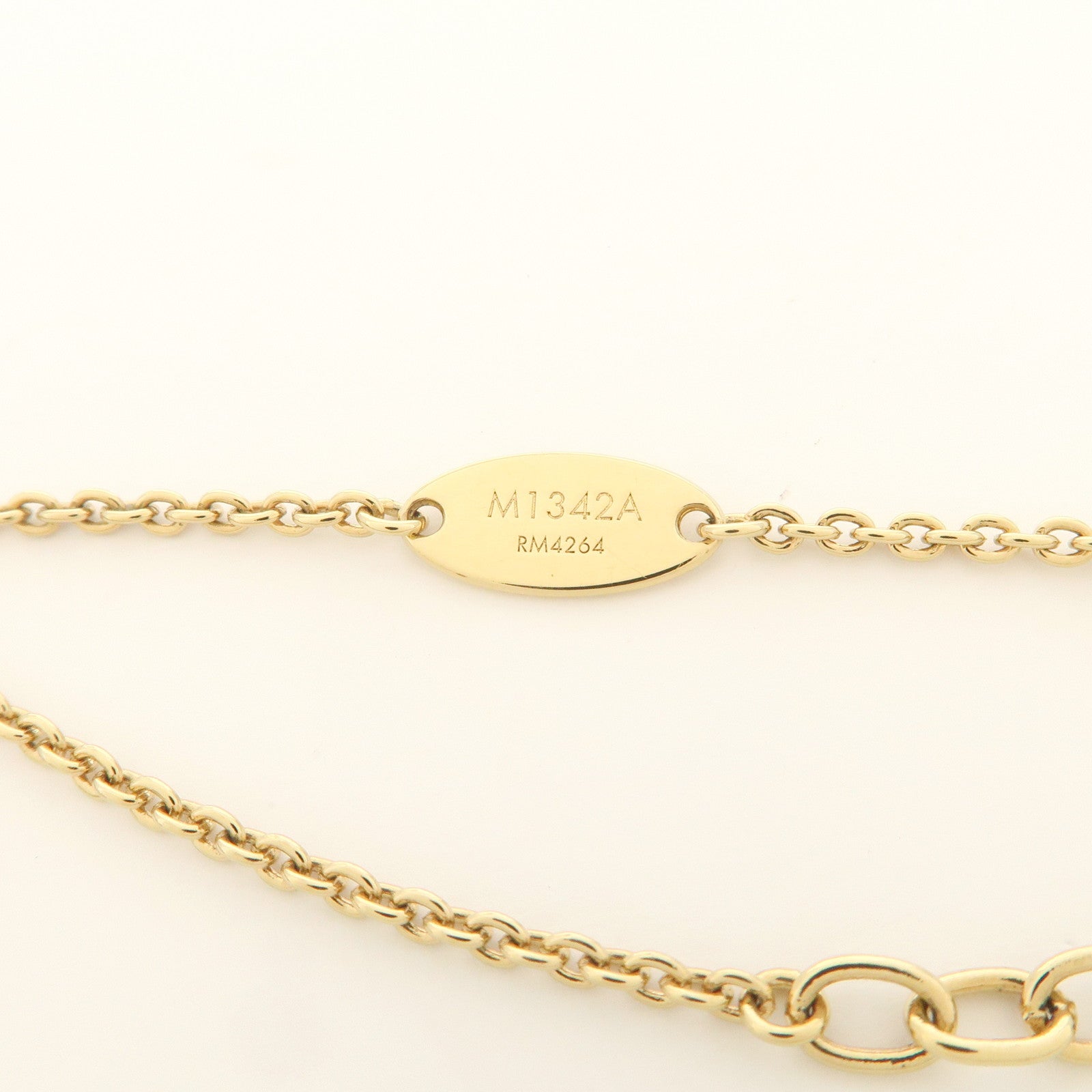 Louis Vuitton LV Bracelet Metal Strass Bracelet Gold M1342A