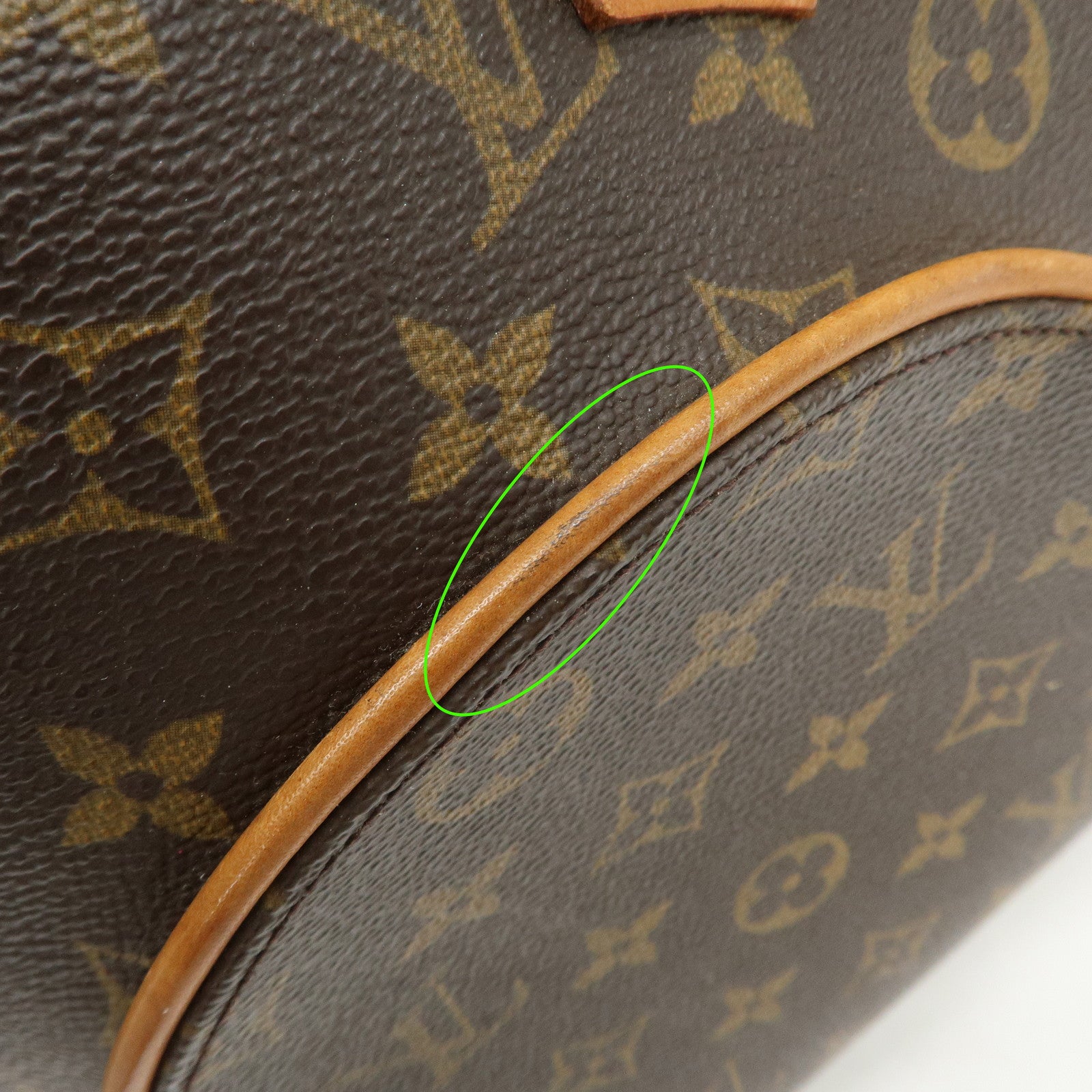 Louis Vuitton Monogram Ellipse MM Hand Bag Brown M51126