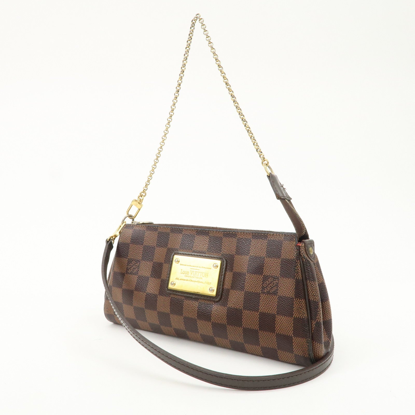 Louis Vuitton Damier Eva 2Way Bag Shoulder Bag Damier Ebene N55213
