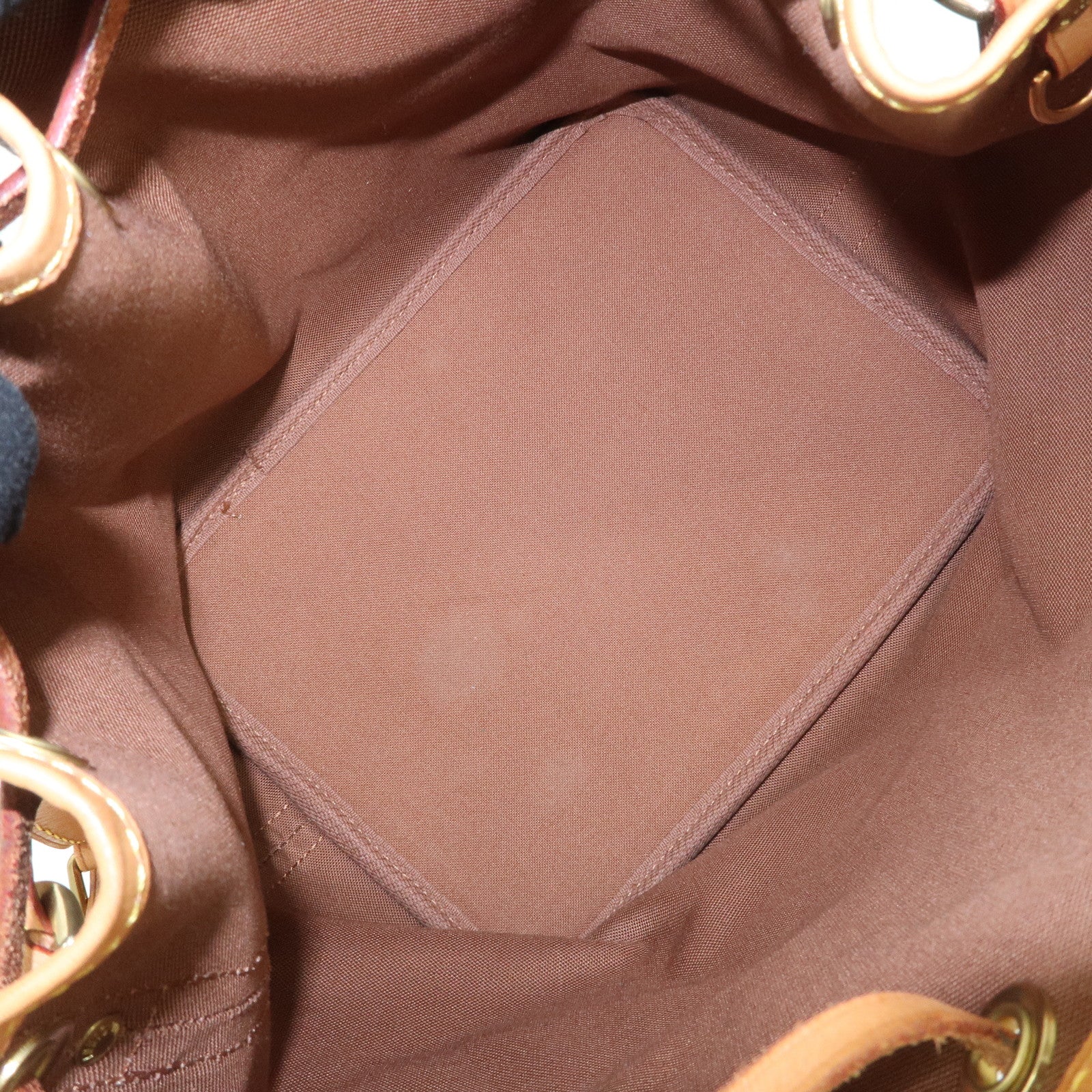 Louis Vuitton Monogram Petit Noe Shoulder Bag Brown M42226