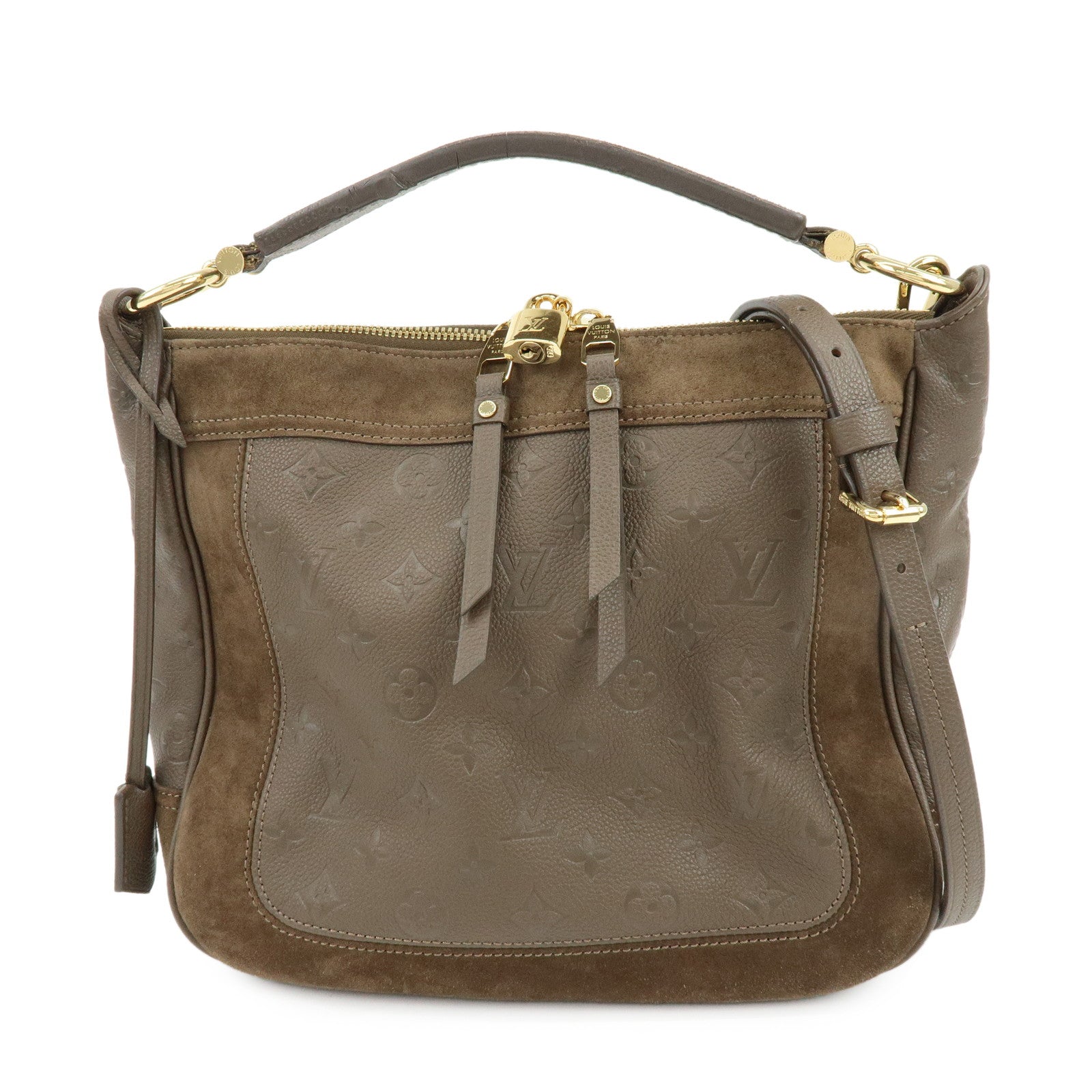 Louis Vuitton Monogram Empreinte Audacieuse PM Hand Bag M94175
