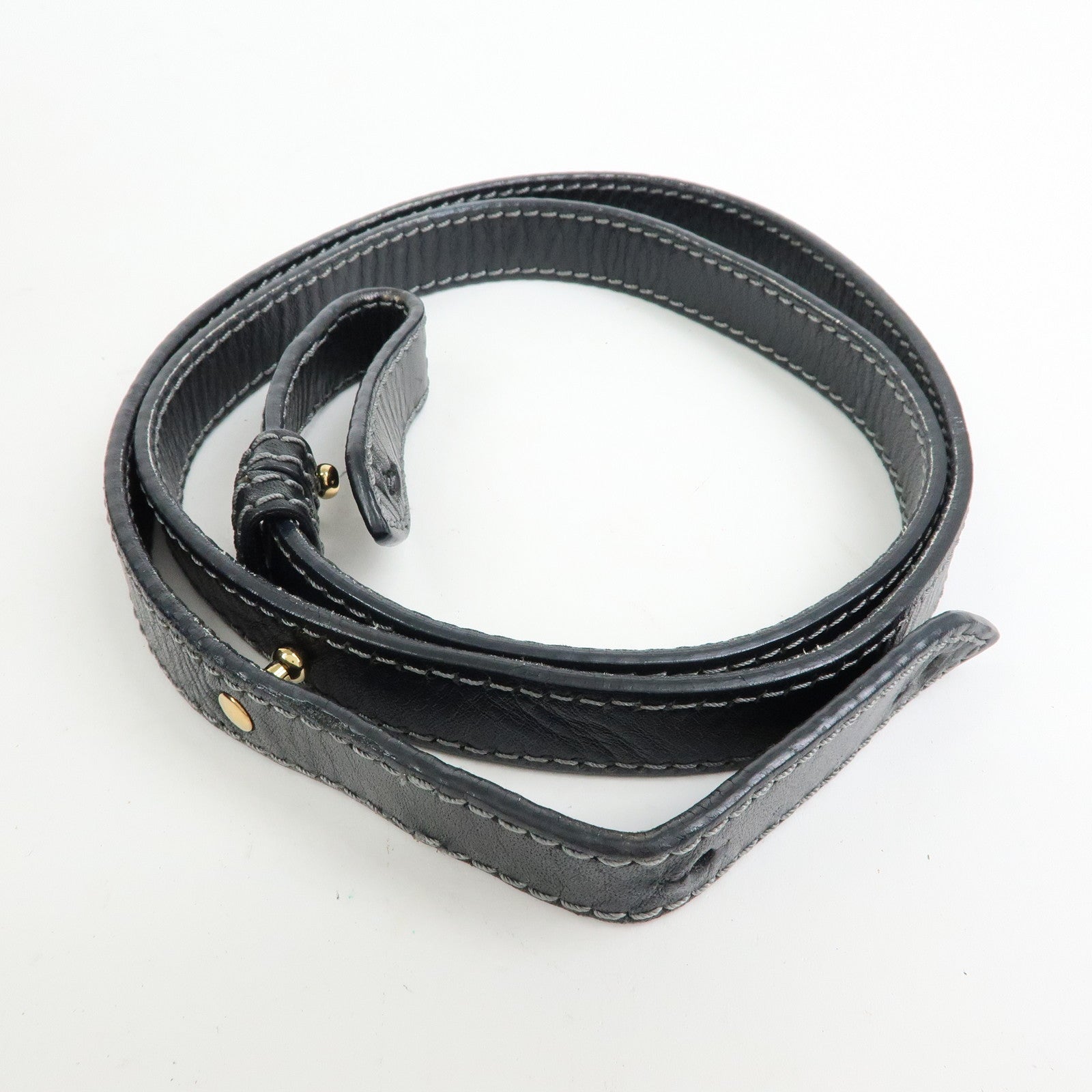 Chloe Susan Leather 2Way Bag Shoulder Bag Hand Bag Black