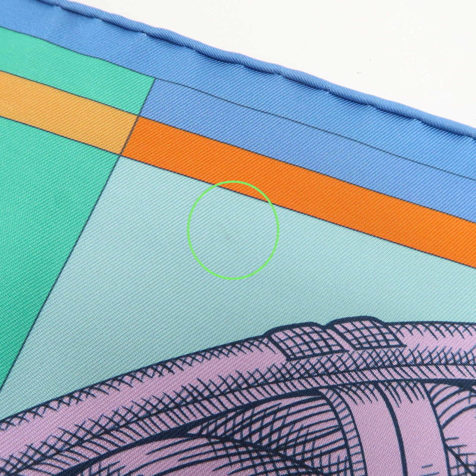 HERMES Carre 90 Silk 100% Scarf DELLA CAVALLERIA Multicolor