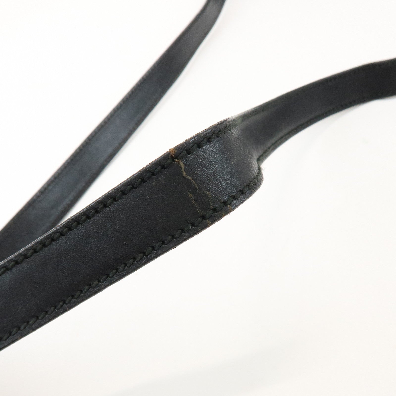 GUCCI GG Canvas Leather Shoulder Bag Black 018.1612.200047