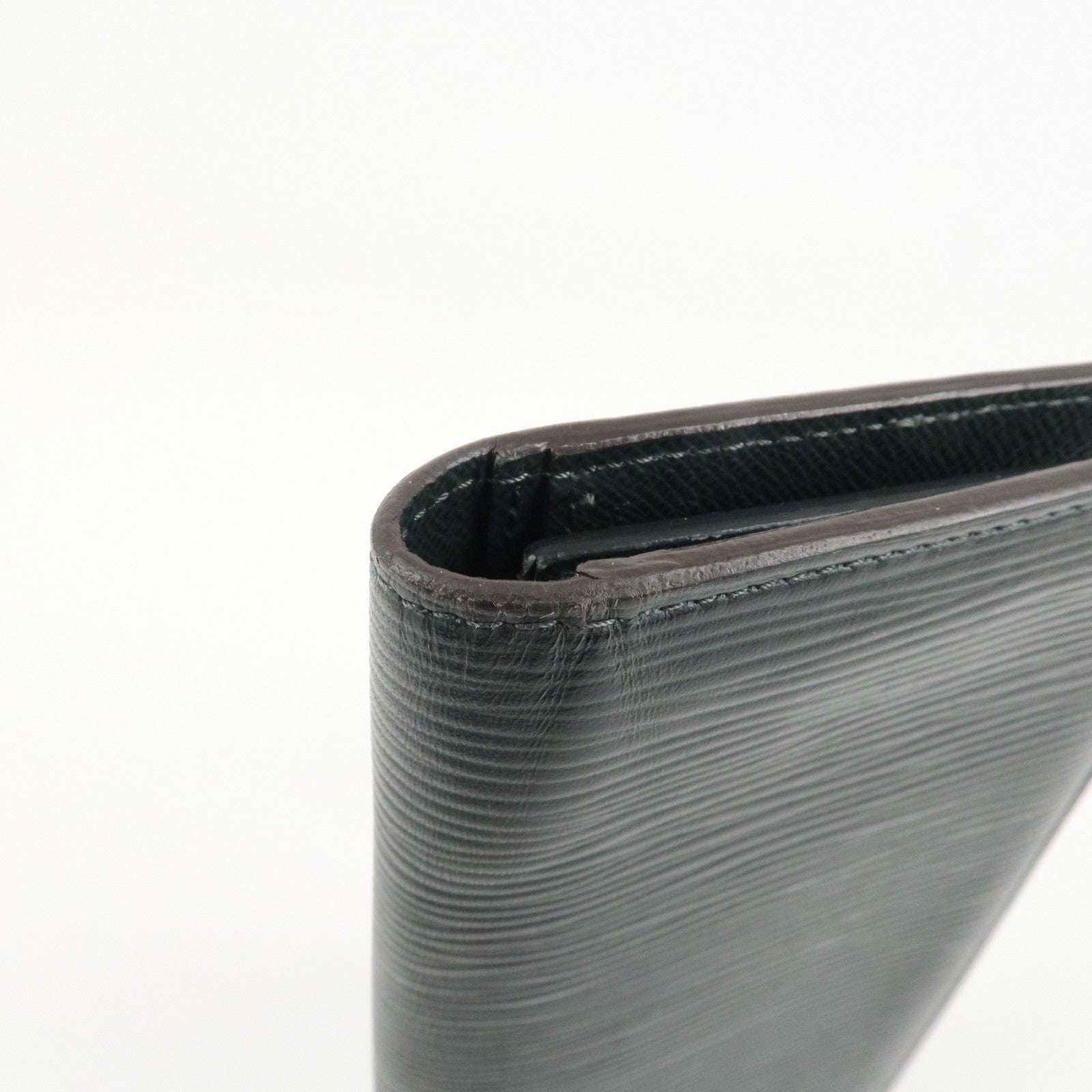 Louis Vuitton Epi Leather Long Wallet Dark Green Used