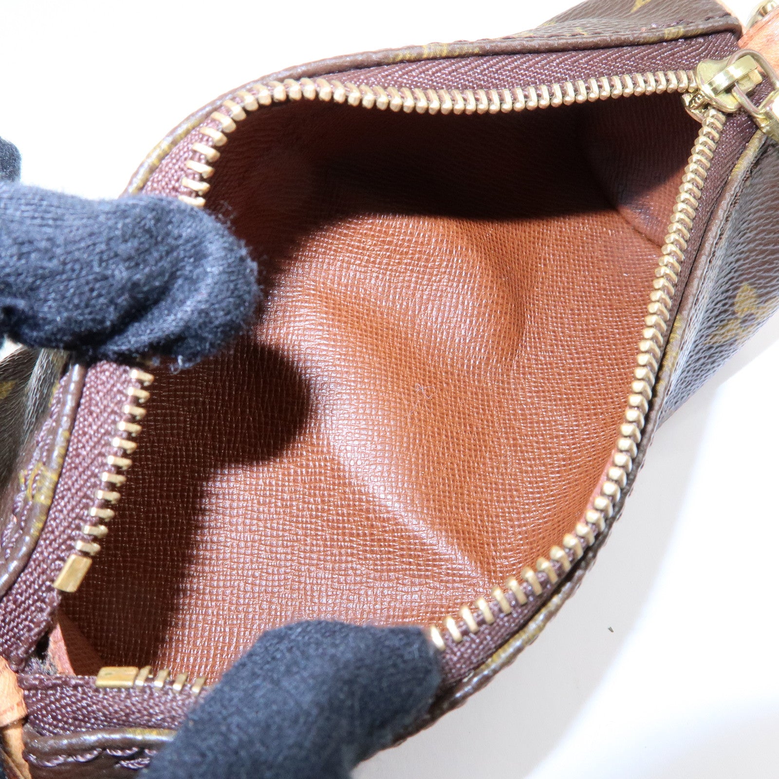 Louis Vuitton Monogram Mini Pouch for Papillon Bag Brown
