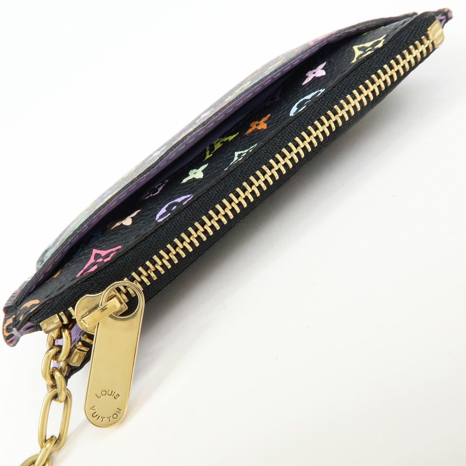Louis Vuitton Monogram Multicolor Pochette Cles Coin Case M93735