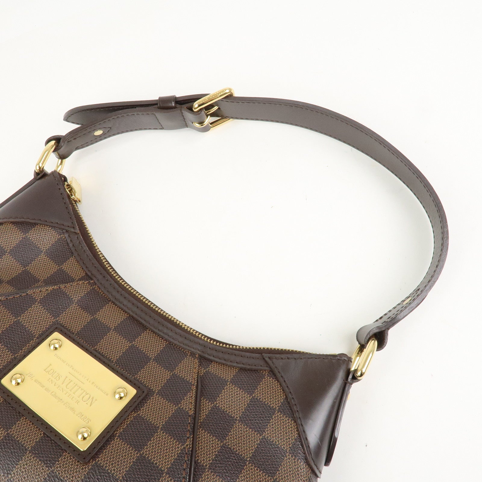 Louis Vuitton Damier Thames PM Shoulder Bag Hand Bag N48180