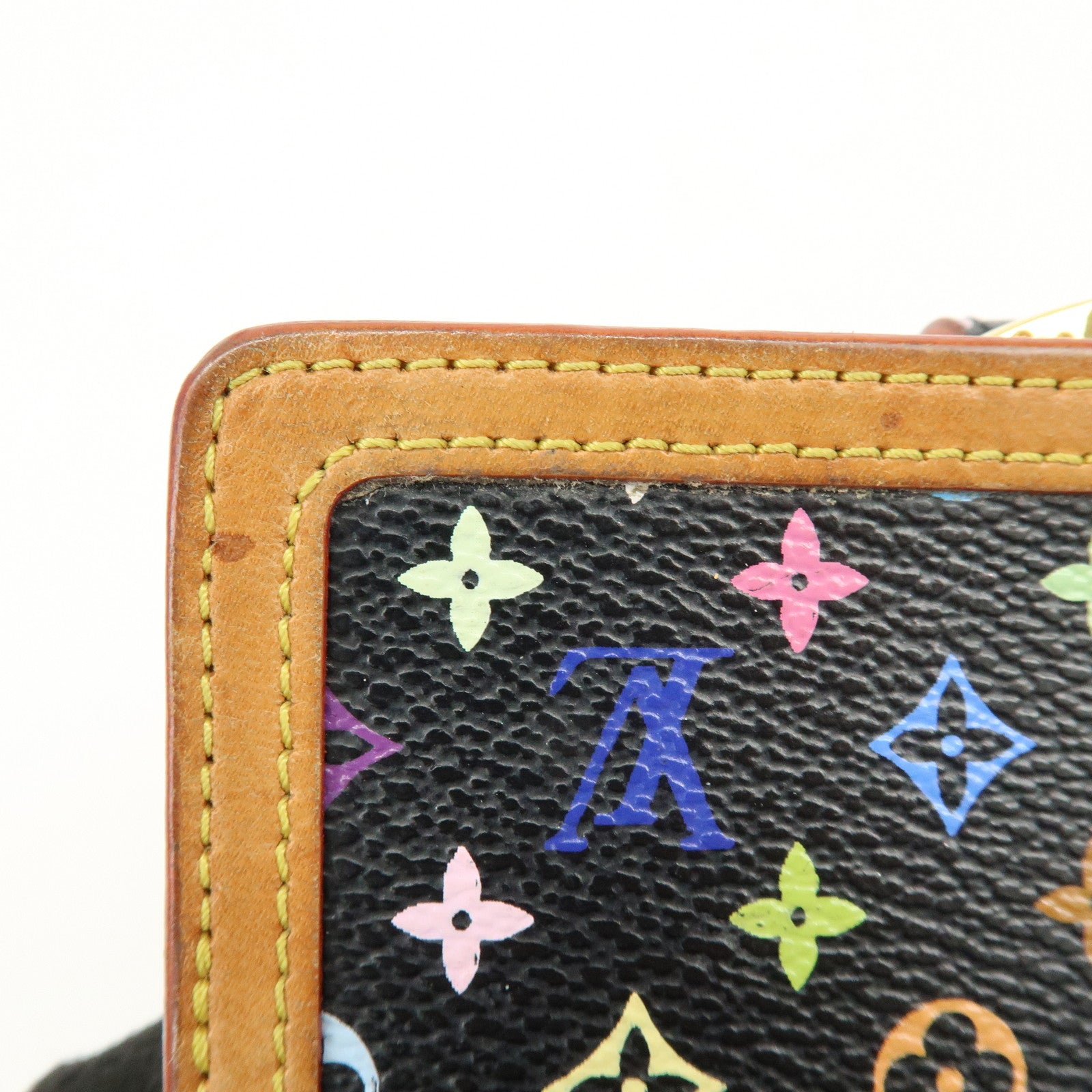 Louis Vuitton Monogram Multicolor Portefeuille Viennois Noir M92988