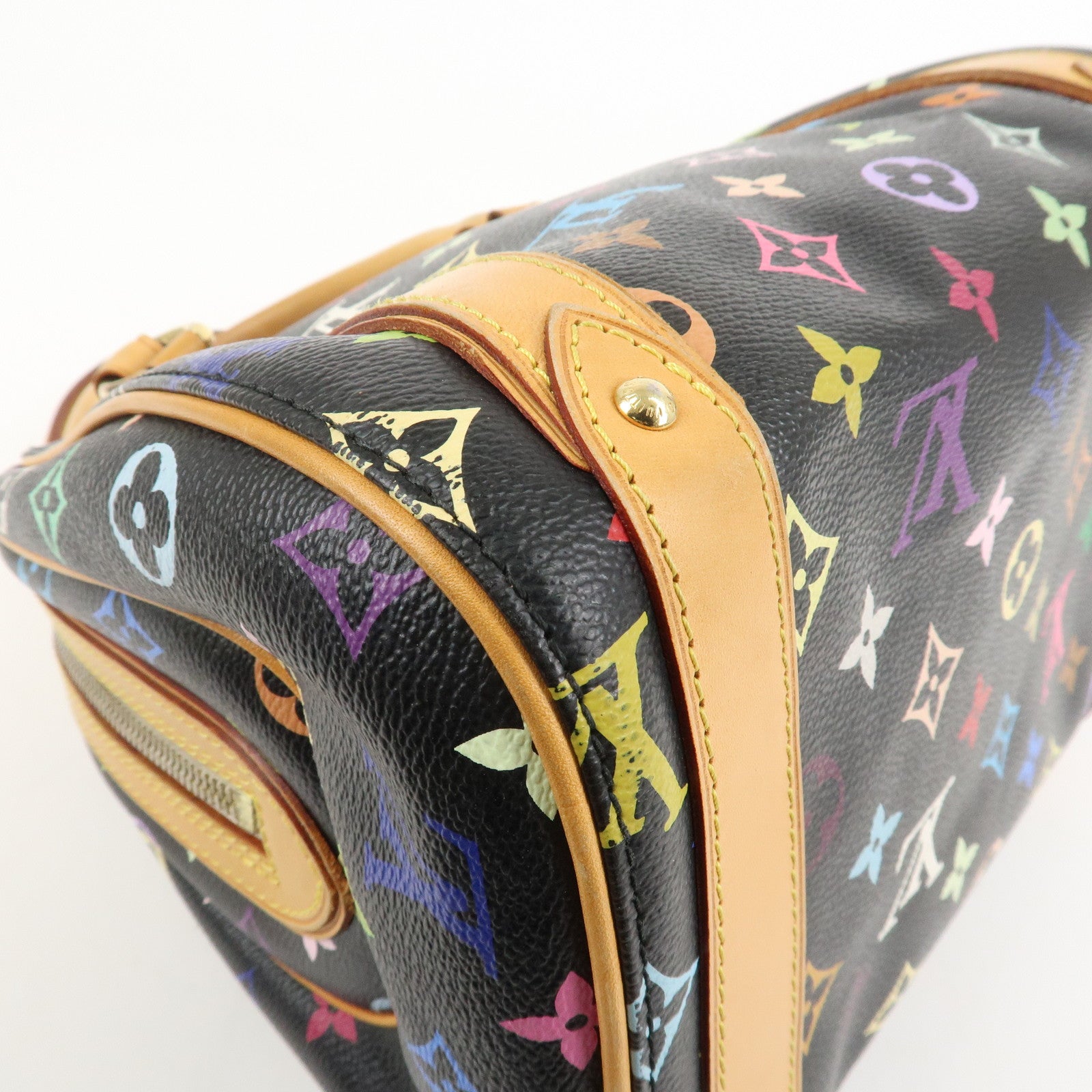 Louis Vuitton Monogram Multicolor Priscilla Hand Bag Noir M40097
