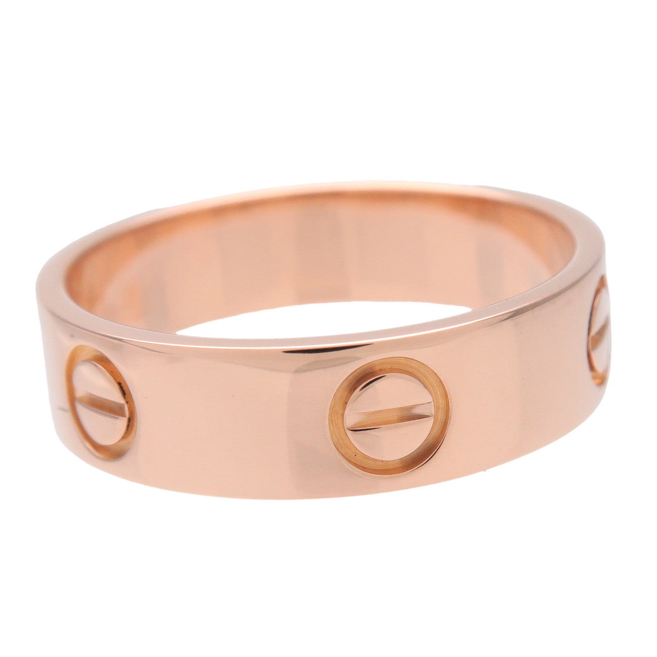 Cartier Love Ring K18 750PG Rose Gold #57 US8 HK17.5 EU57