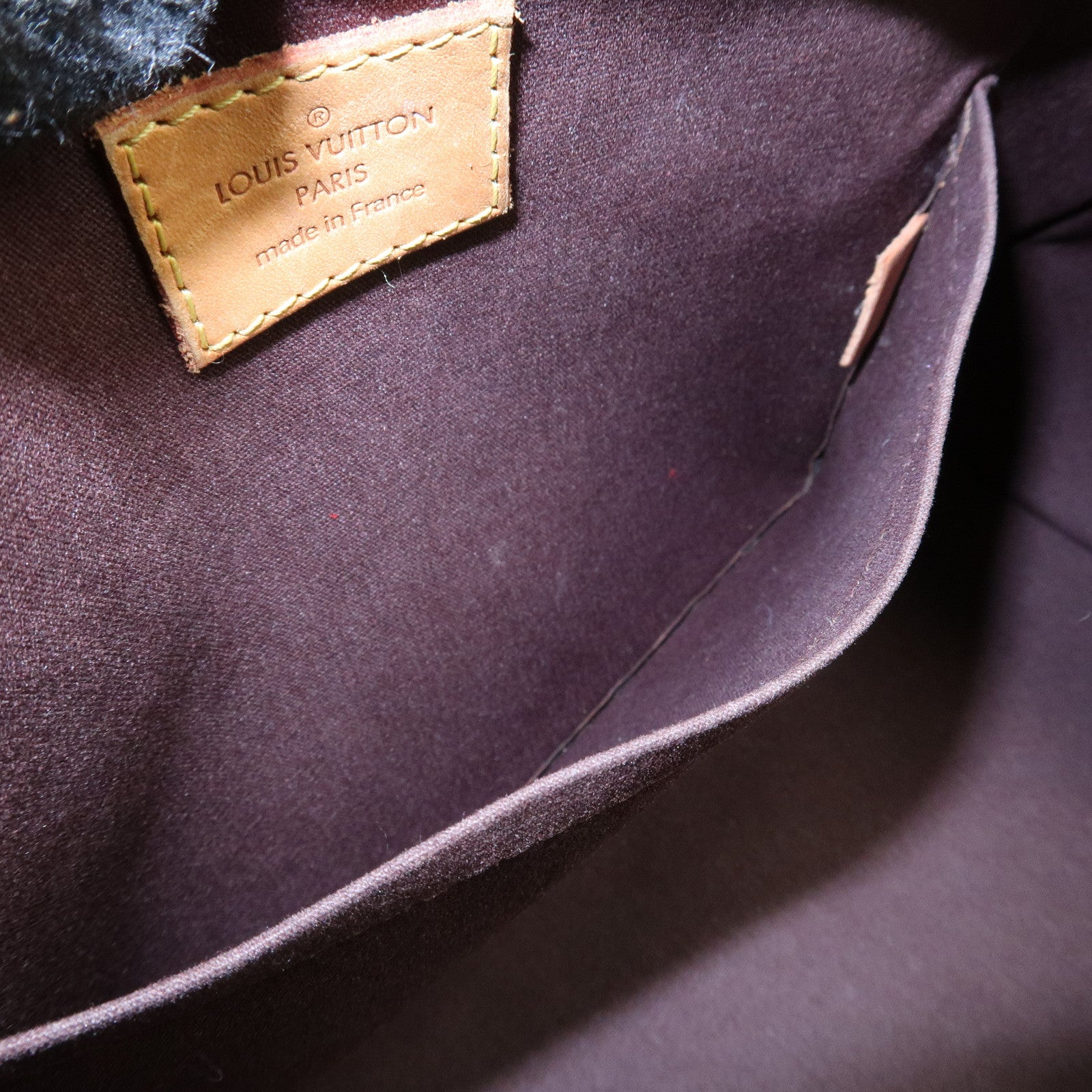 Louis Vuitton Monogram Vernis Sherwood PM Hand Bag M91493 Used