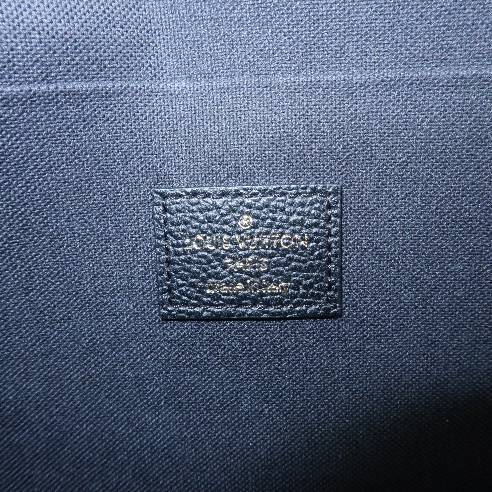 Louis Vuitton Monogram Empreinte Pochette Fテゥlicie Noir Black M82477