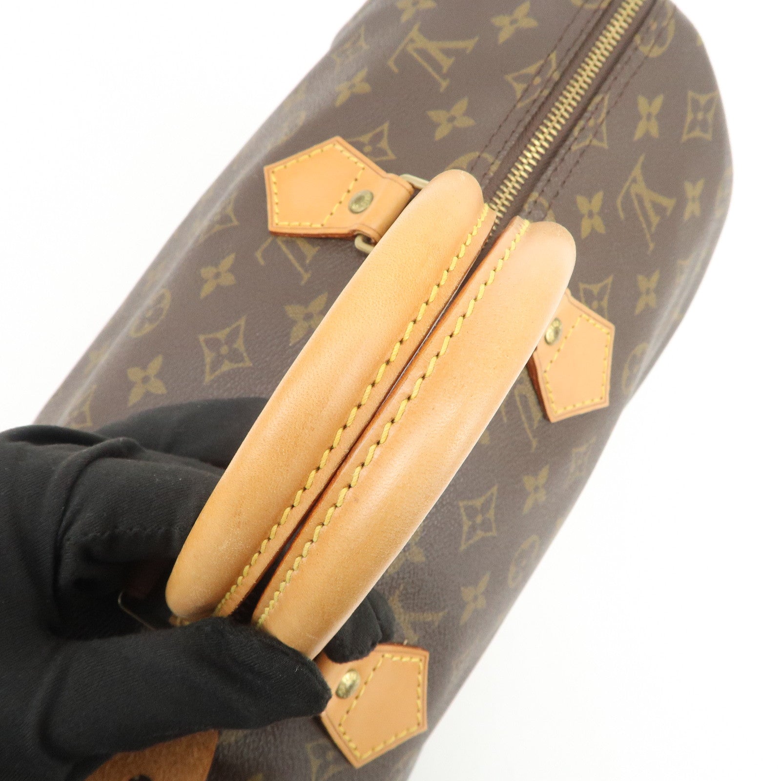 Louis Vuitton Monogram Speedy 35 Boston Bag Hand Bag M41524