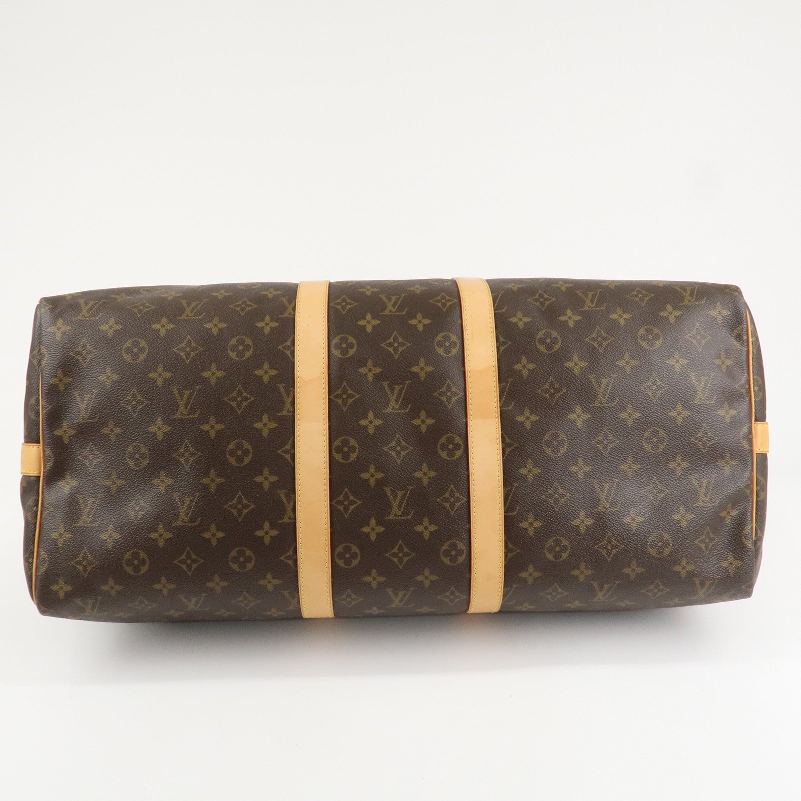 Louis Vuitton Monogram Keep All Bandouliere 55 Boston Bag M41414 Used