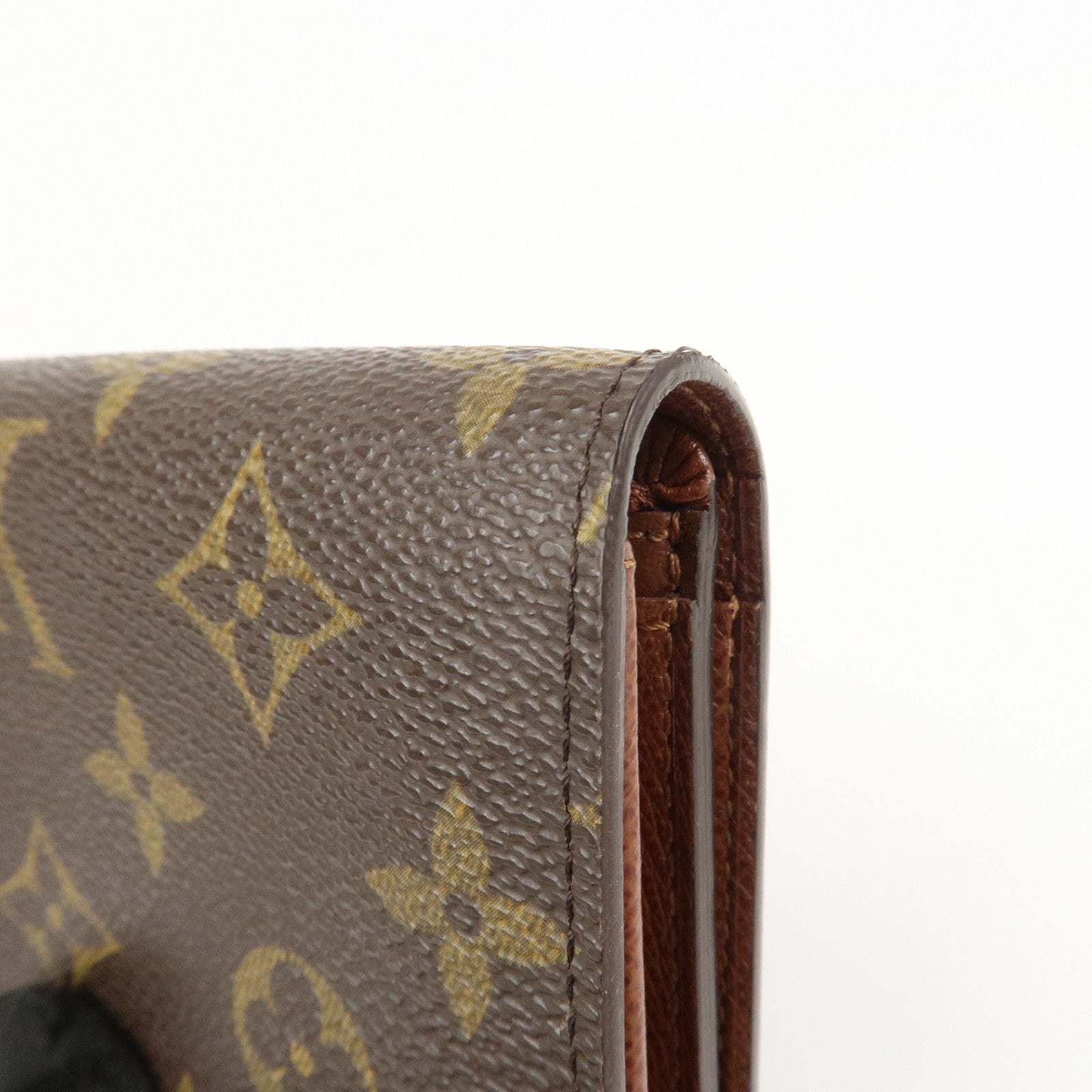 Louis Vuitton Monogram Porte Monnaie Billet Tresor Wallet M61730