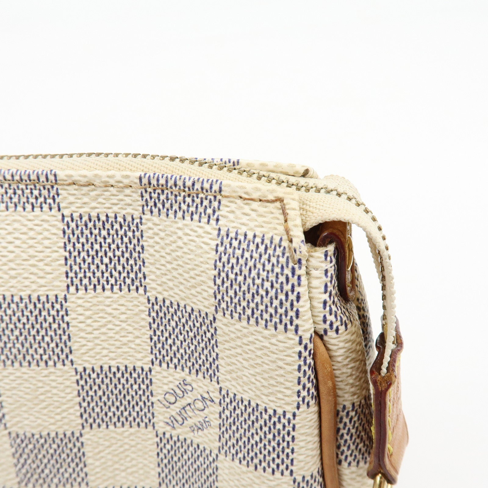 Louis Vuitton Damier Azur Eva 2Way Bag Hand Bag Shoulder Bag N55214