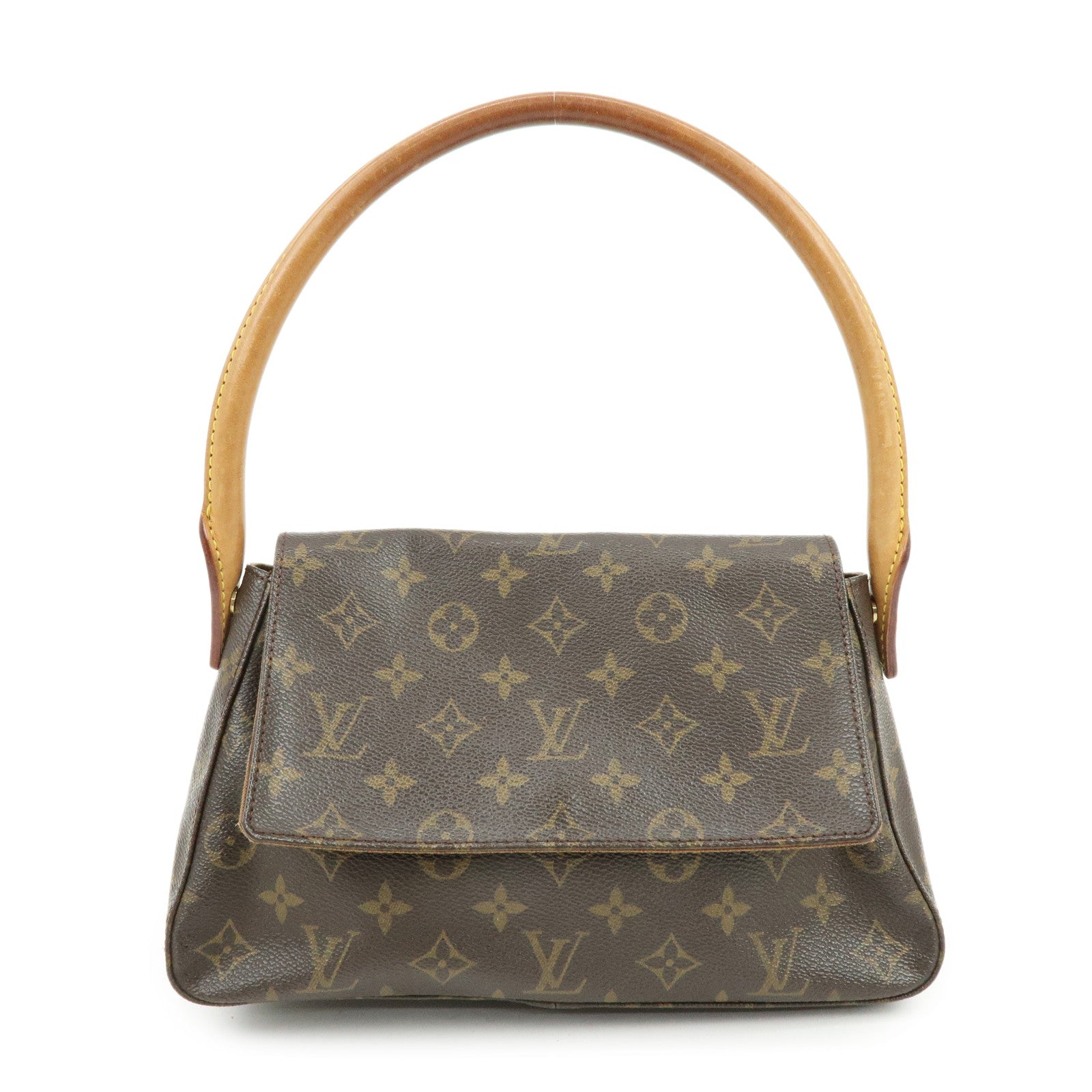 Louis Vuitton Monogram Mini Looping Shoulder Bag Brown M51147