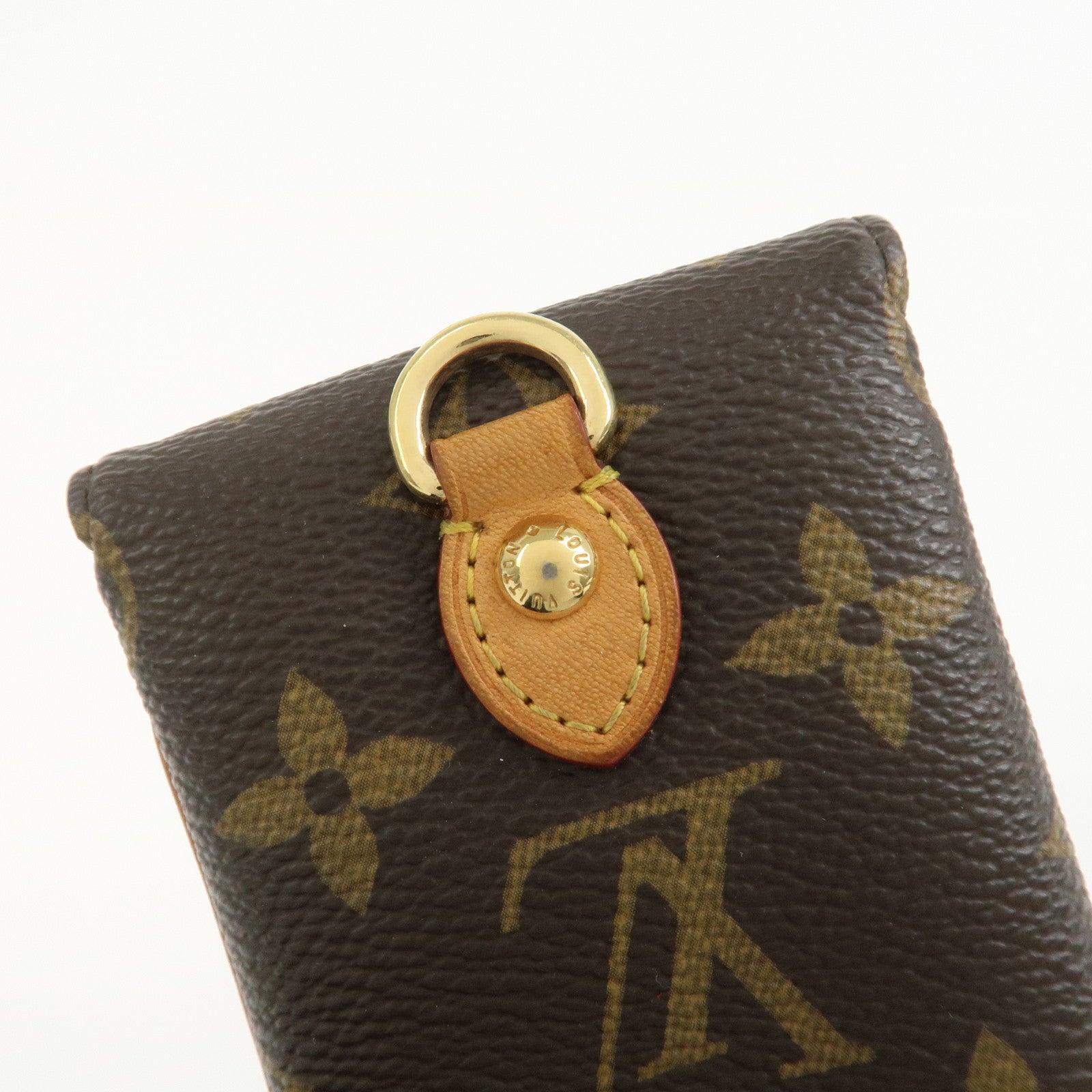 Louis Vuitton Monogram Etui Telefonne MM Phone Case Brown M66546