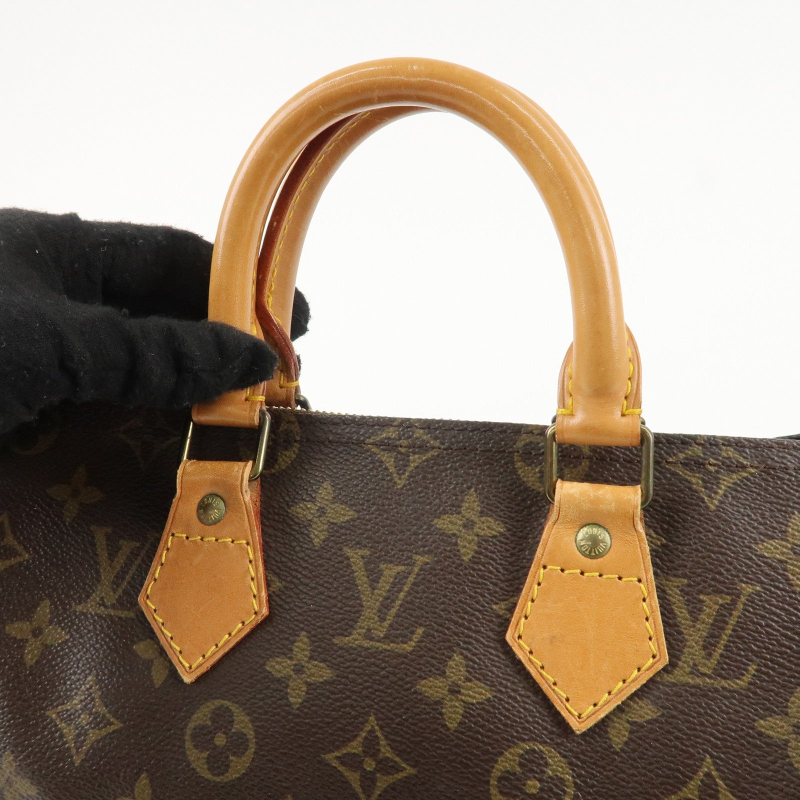 Louis Vuitton Monogram Speedy 25 Hand Bag Boston Bag M41528 Used