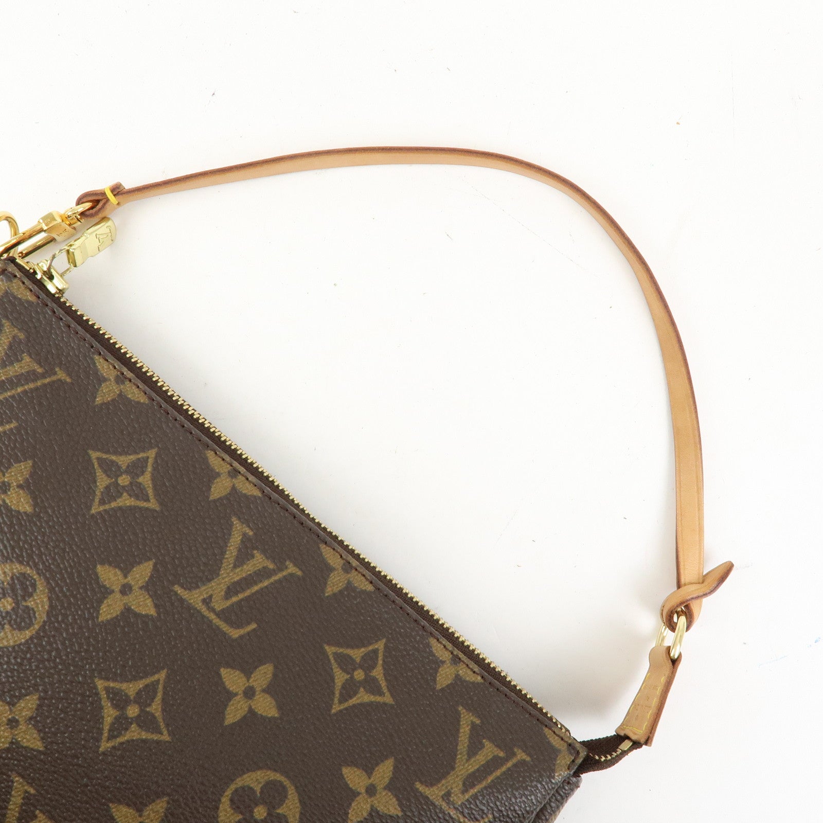 Louis Vuitton Monogram Pochette Accessoires Pouch Hand Bag M51980