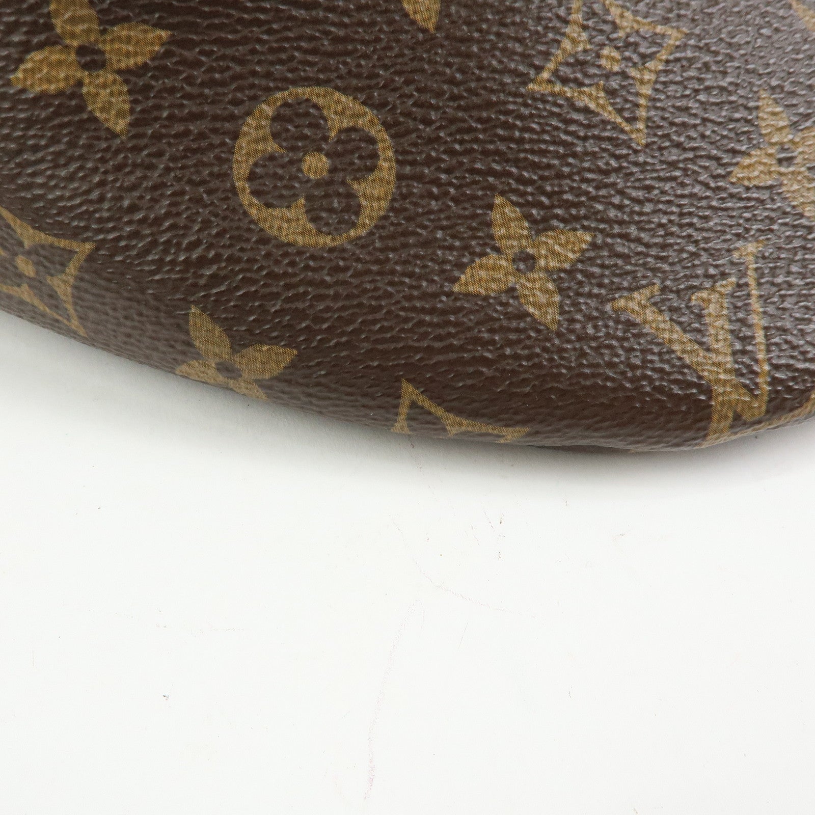Louis Vuitton Monogram Bum Bag Crossbody Shoulder Bag Brown M43644