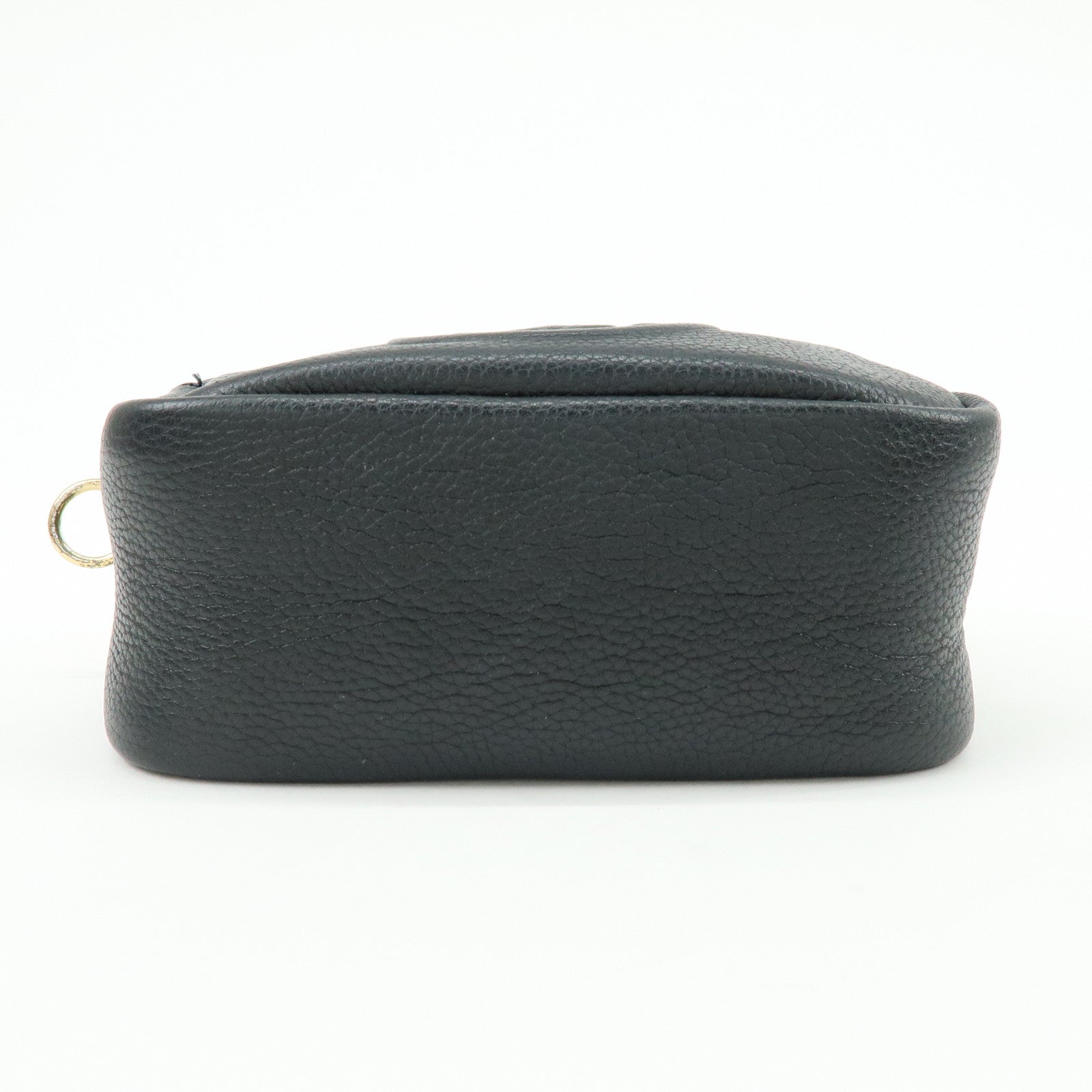 TORY BURCH Leather Double T Shoulder Bag Crossbody Bag Black