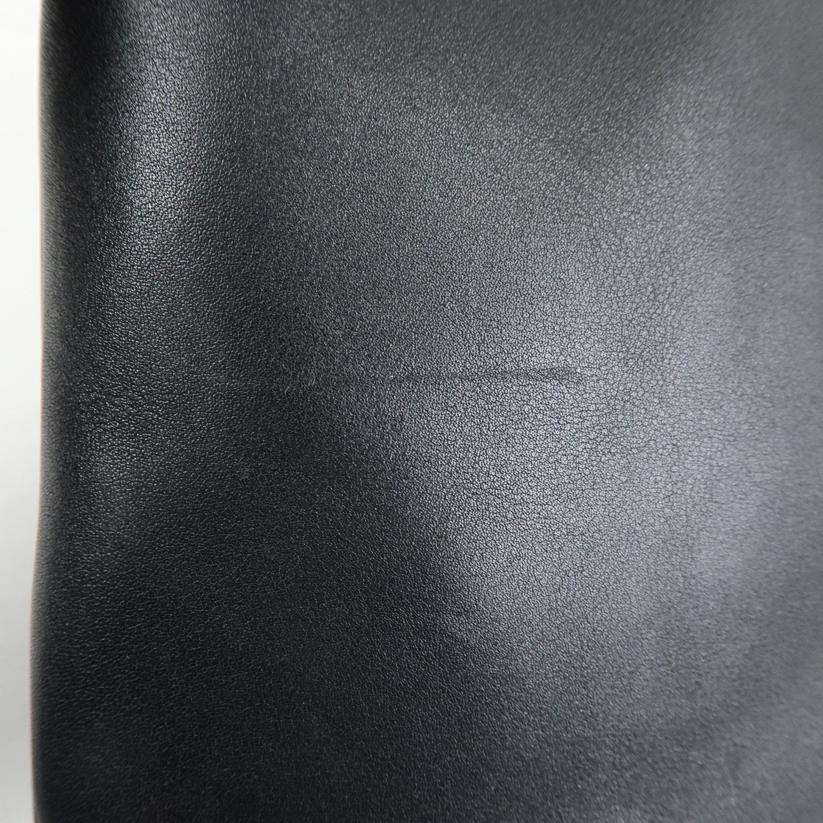 Tiffany & Co Logo Leather Shoulder Bag Crossbody Bag Black