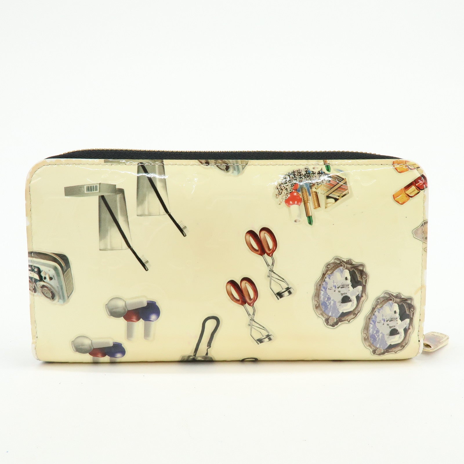 Louis Vuitton Monogram Vernis Zippy Wallet Sticker Print M50370