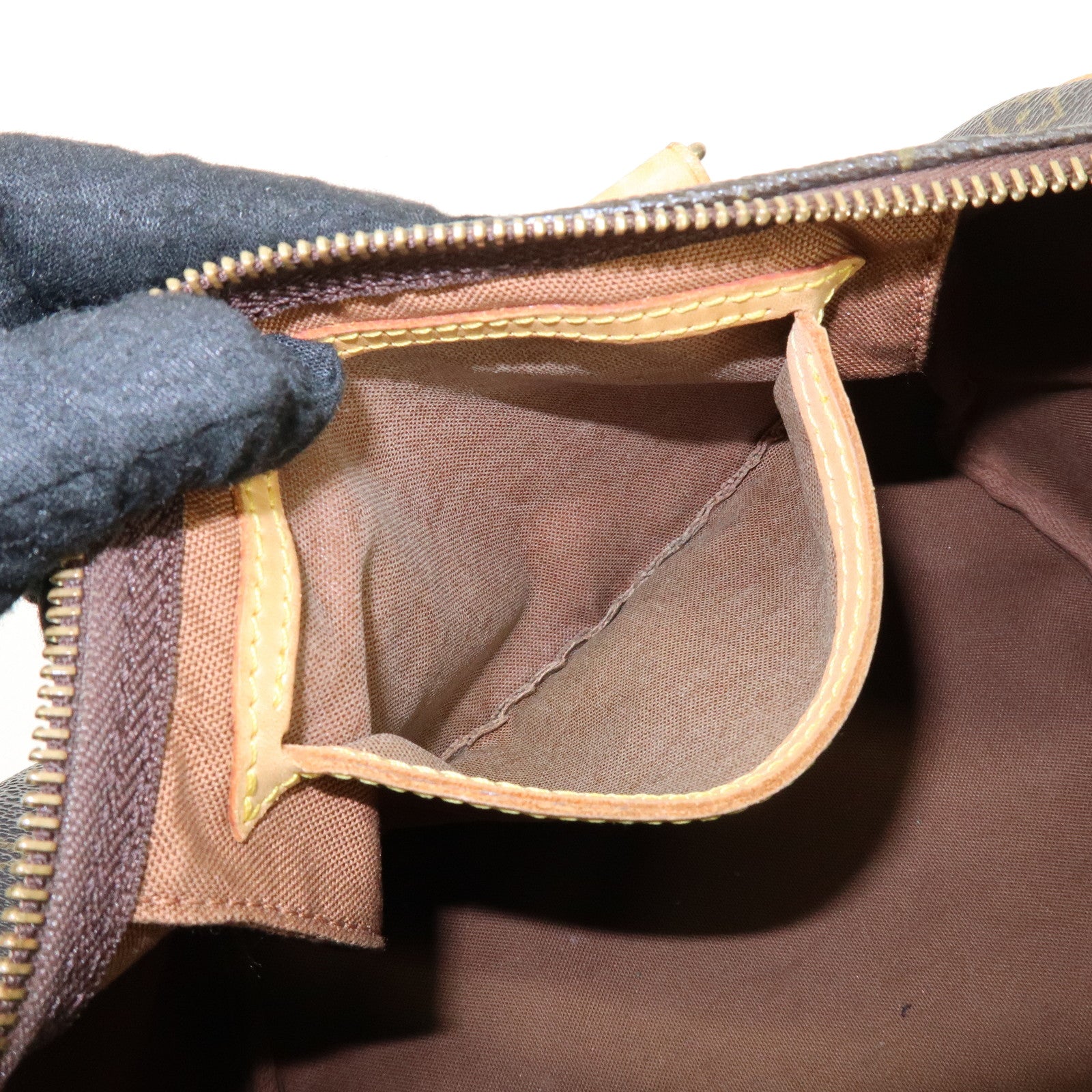 Louis Vuitton Monogram Speedy 25 Boston Bag Hand Bag Brown M41528