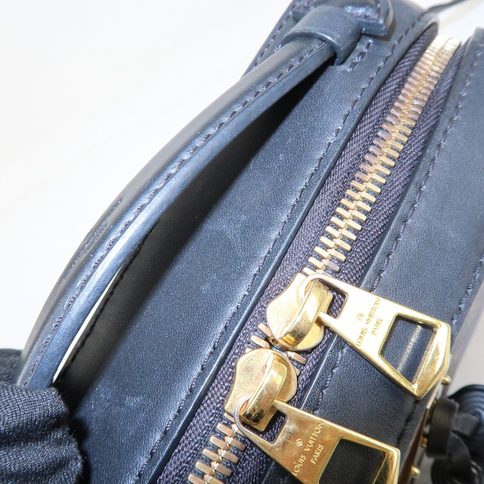 Louis Vuitton Monogram Saintonge Shoulder Bag Noir M43555 Used