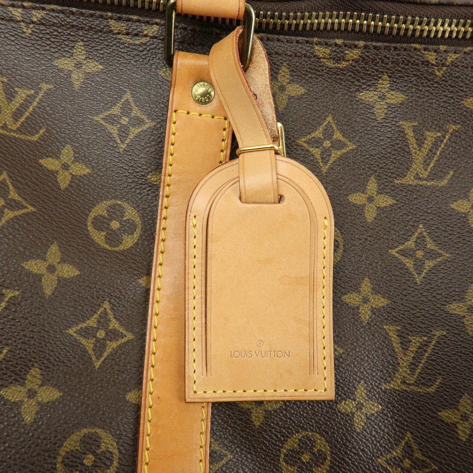 Louis Vuitton Monogram Keep All Bandouliere 55 Boston Bag M41414