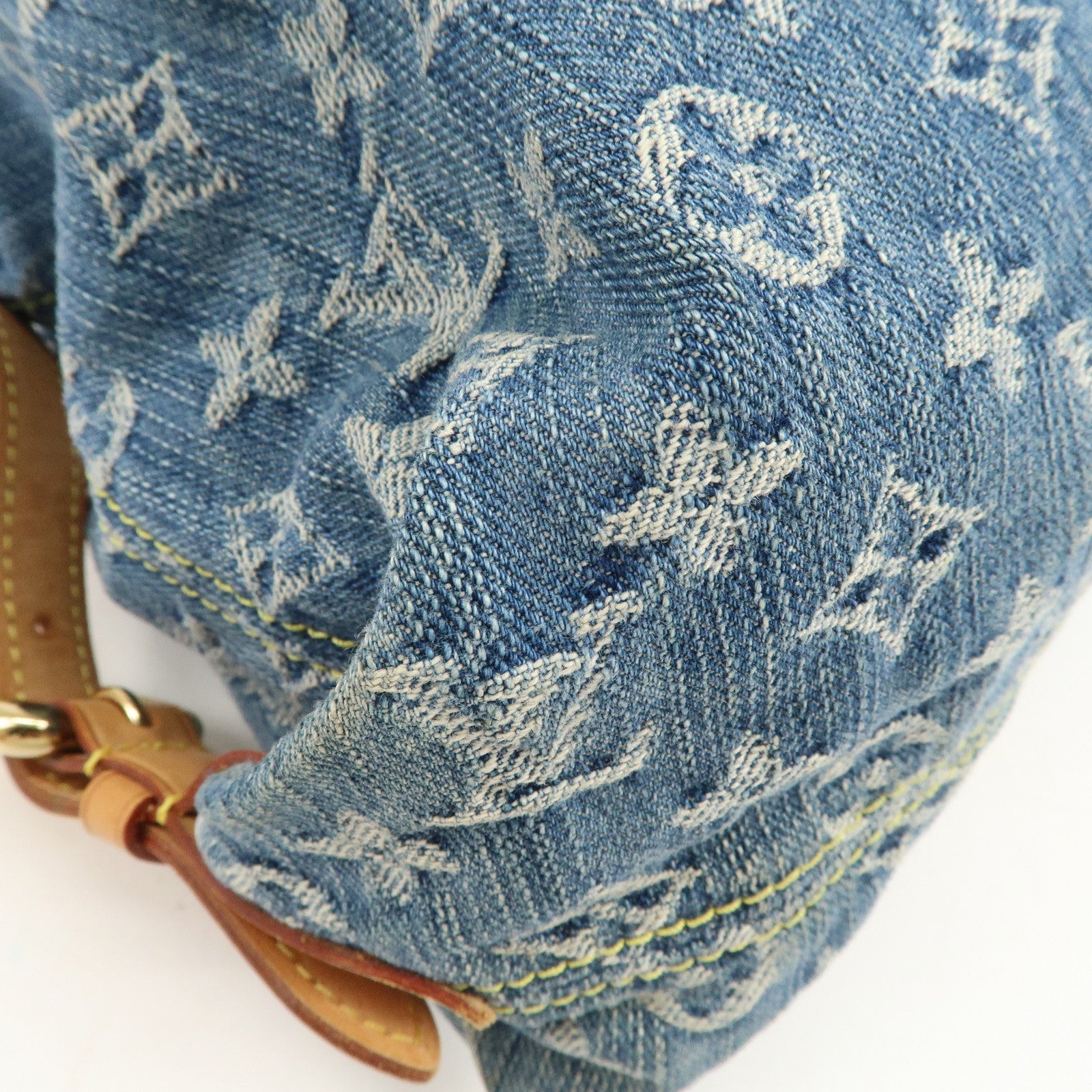 Louis Vuitton Monogram Denim Neo Cabby MM 2Way Bag Hand Bag M95349