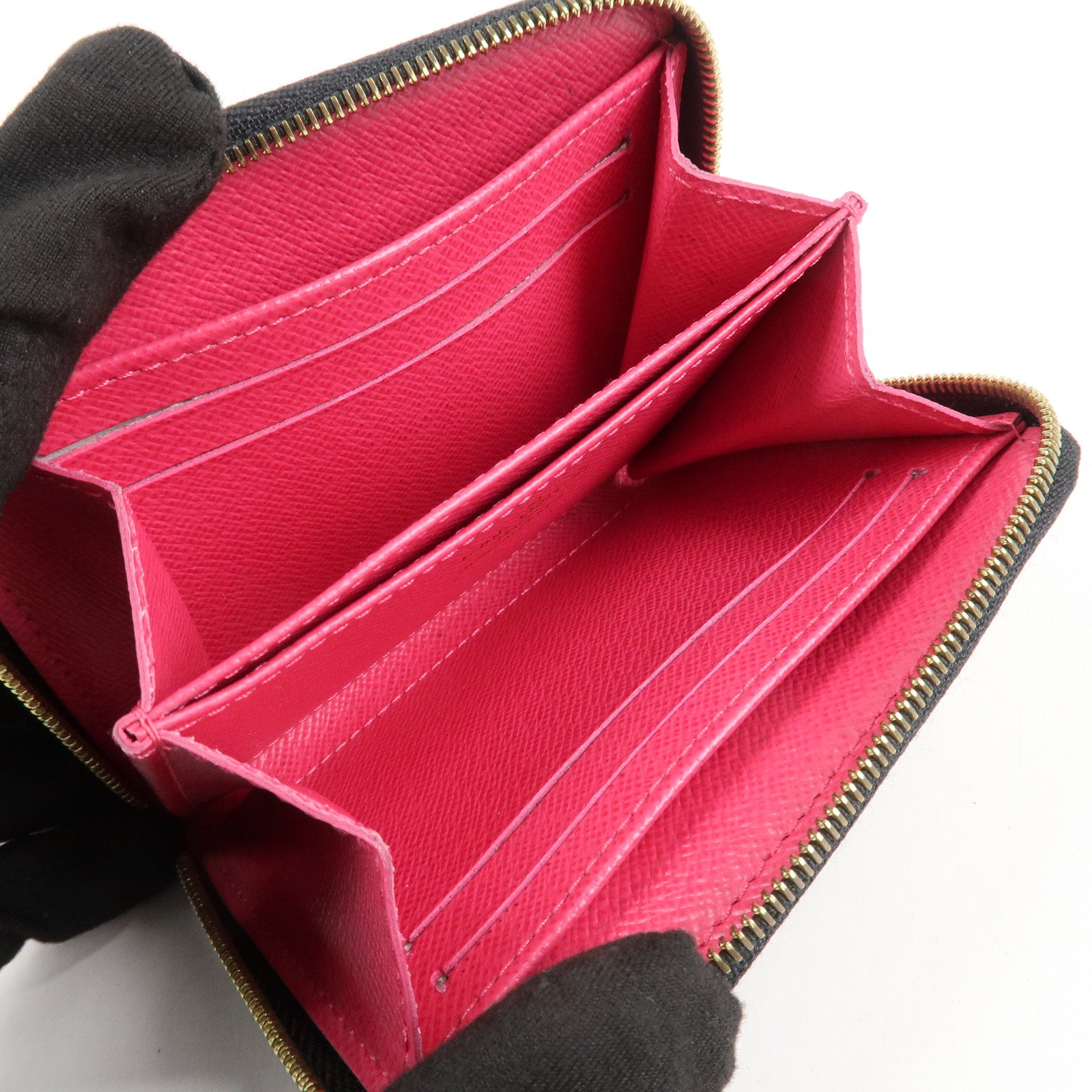 Louis Vuitton Monogram Multicolor Zippy Coin Wallet Noir M93740 Used