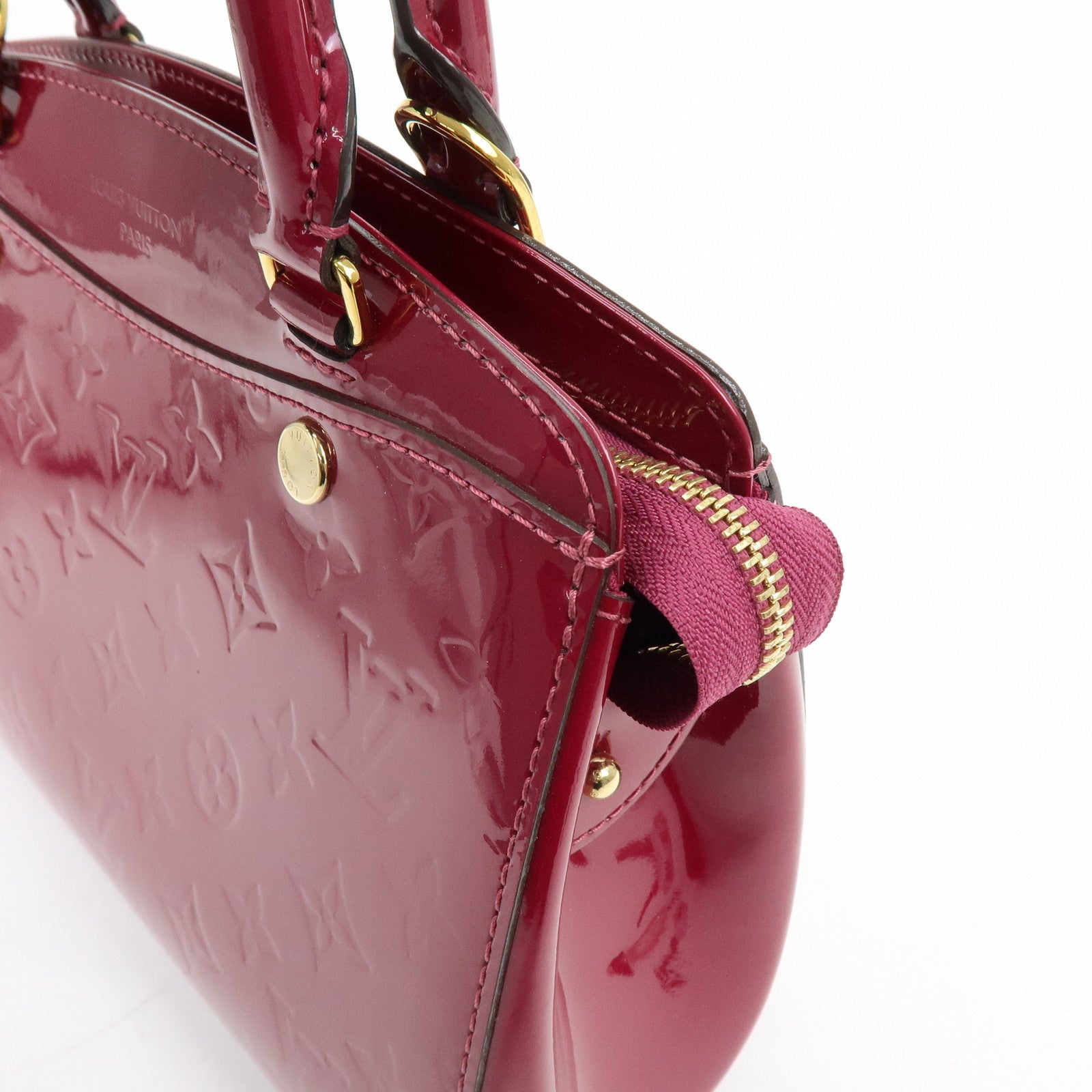Louis Vuitton Monogram Vernis Leather Brea PM 2Way Bag M50810