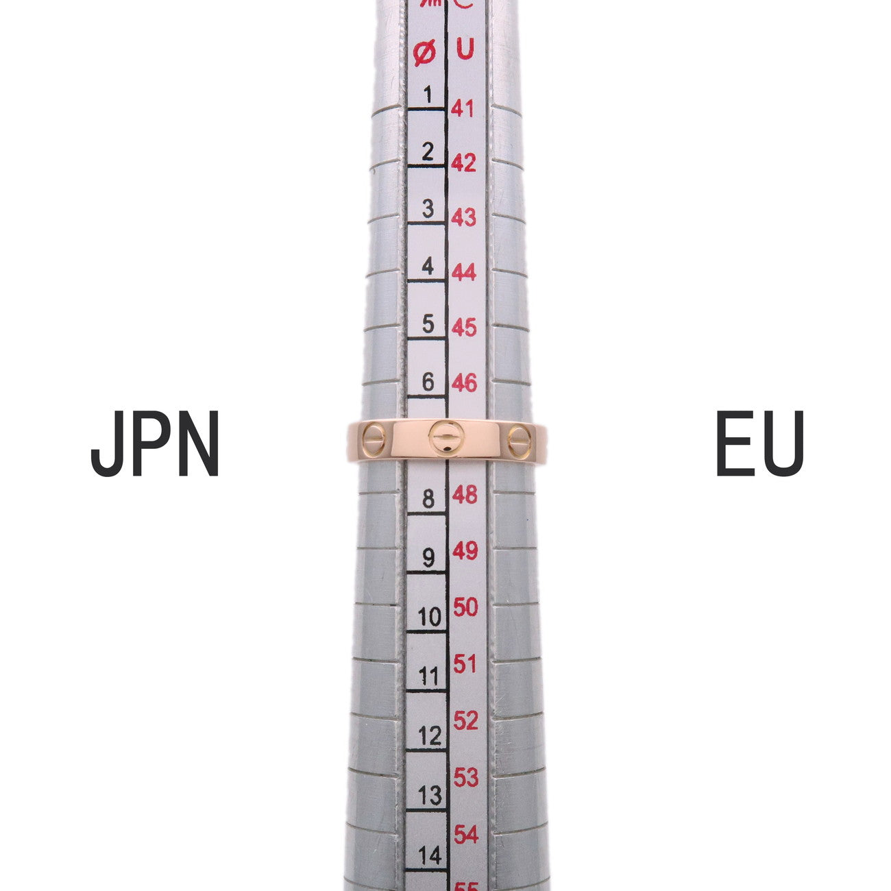 Cartier Mini Love Ring K18 750PG Rose Gold #47 US4.5 EU47 HK8.5