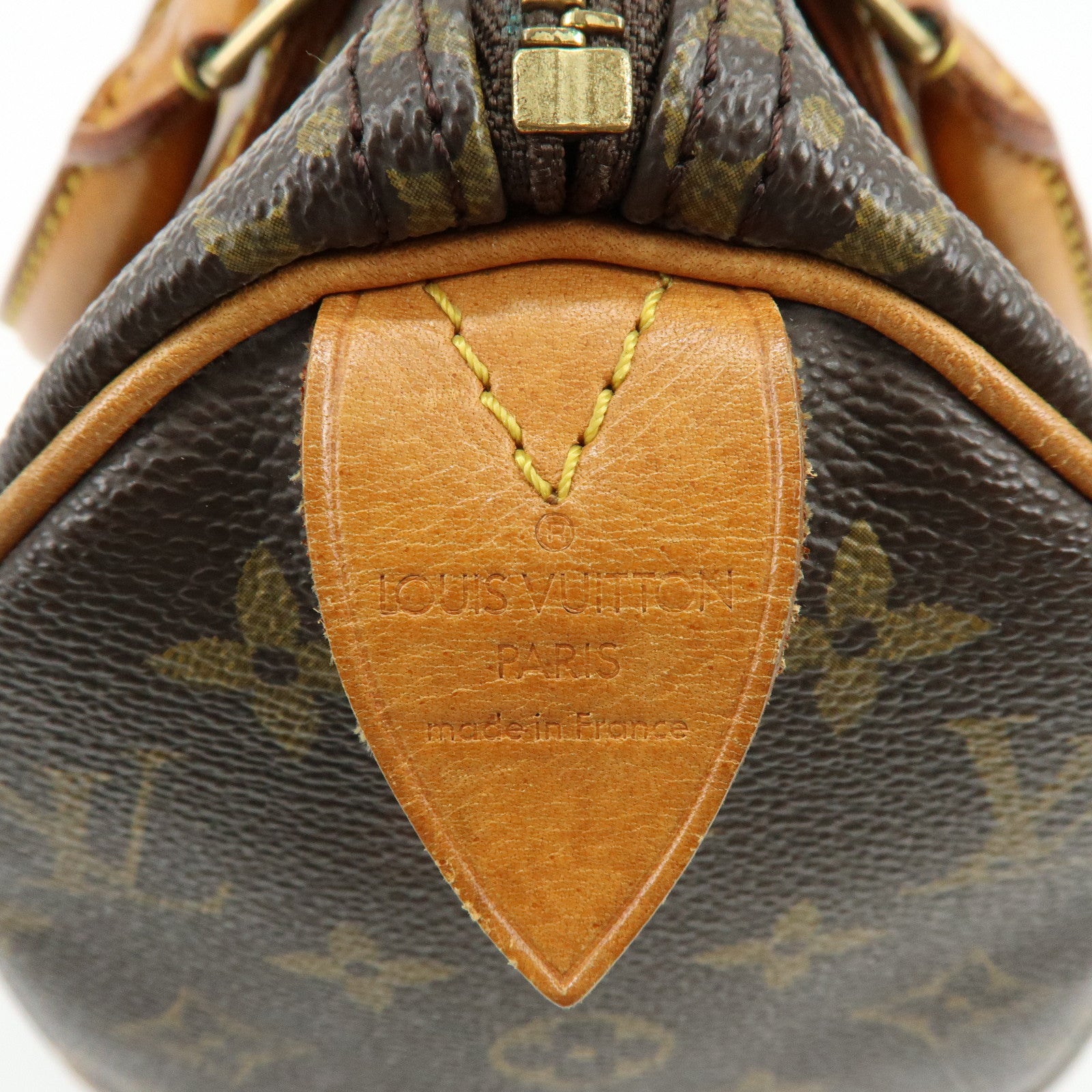 Louis Vuitton Monogram Speedy 25 Boston Bag Hand Bag Brown M41528