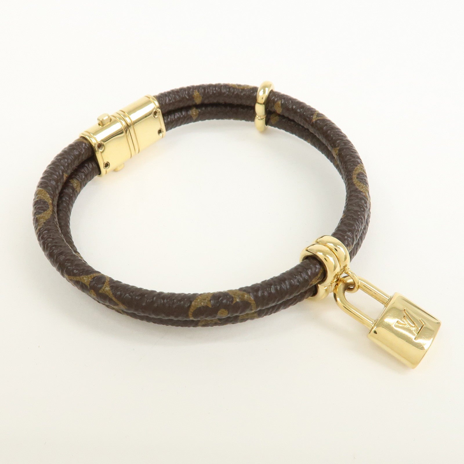 Louis Vuitton Monogram Canvas Keep It Twice Bracelet M8109