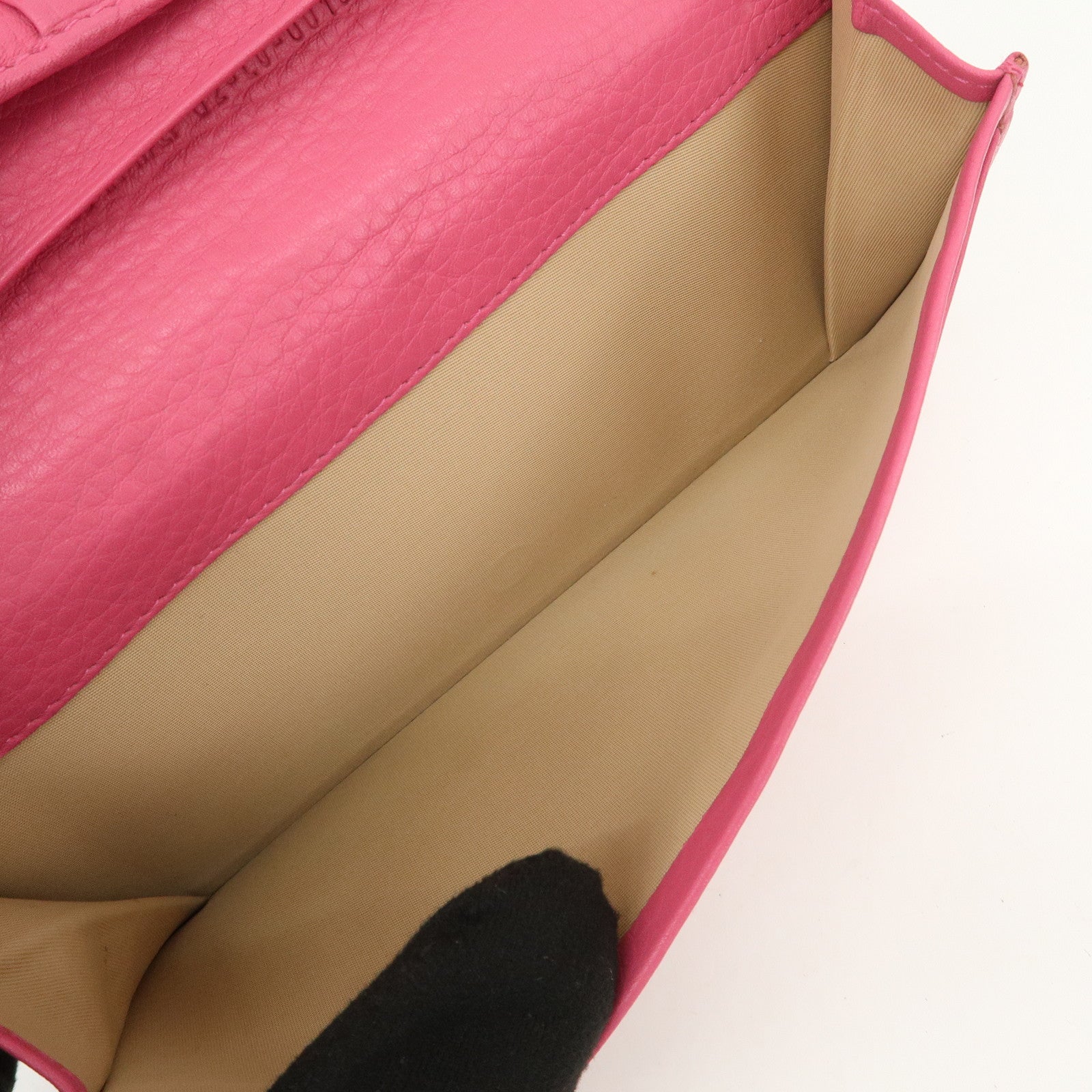 Christian Dior Trotter Street Chic Canvas Leather Long Wallet Pink