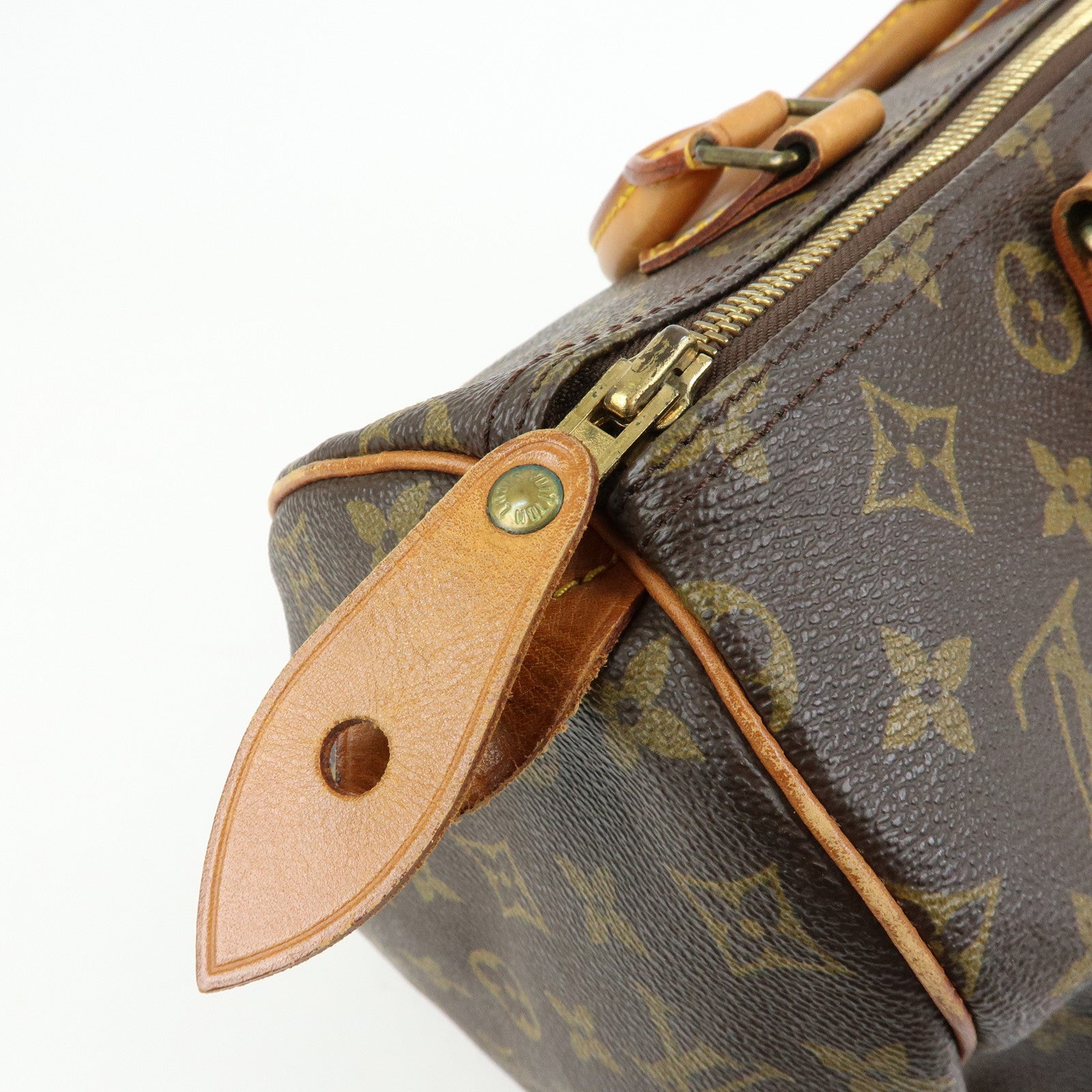 Louis Vuitton Monogram Speedy 30 Boston Bag Hand Bag Brown M41526