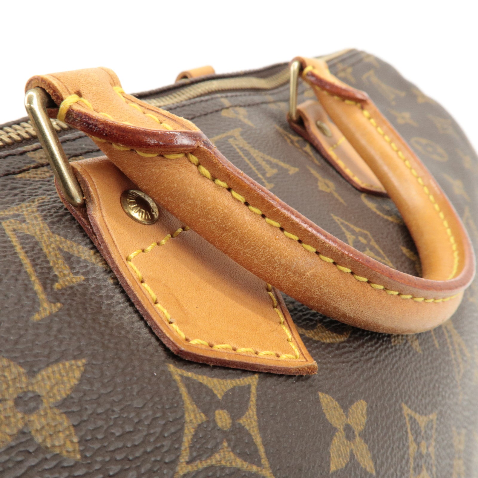 Louis Vuitton Monogram Speedy 40 Hand Bag Boston Bag M41522 Used