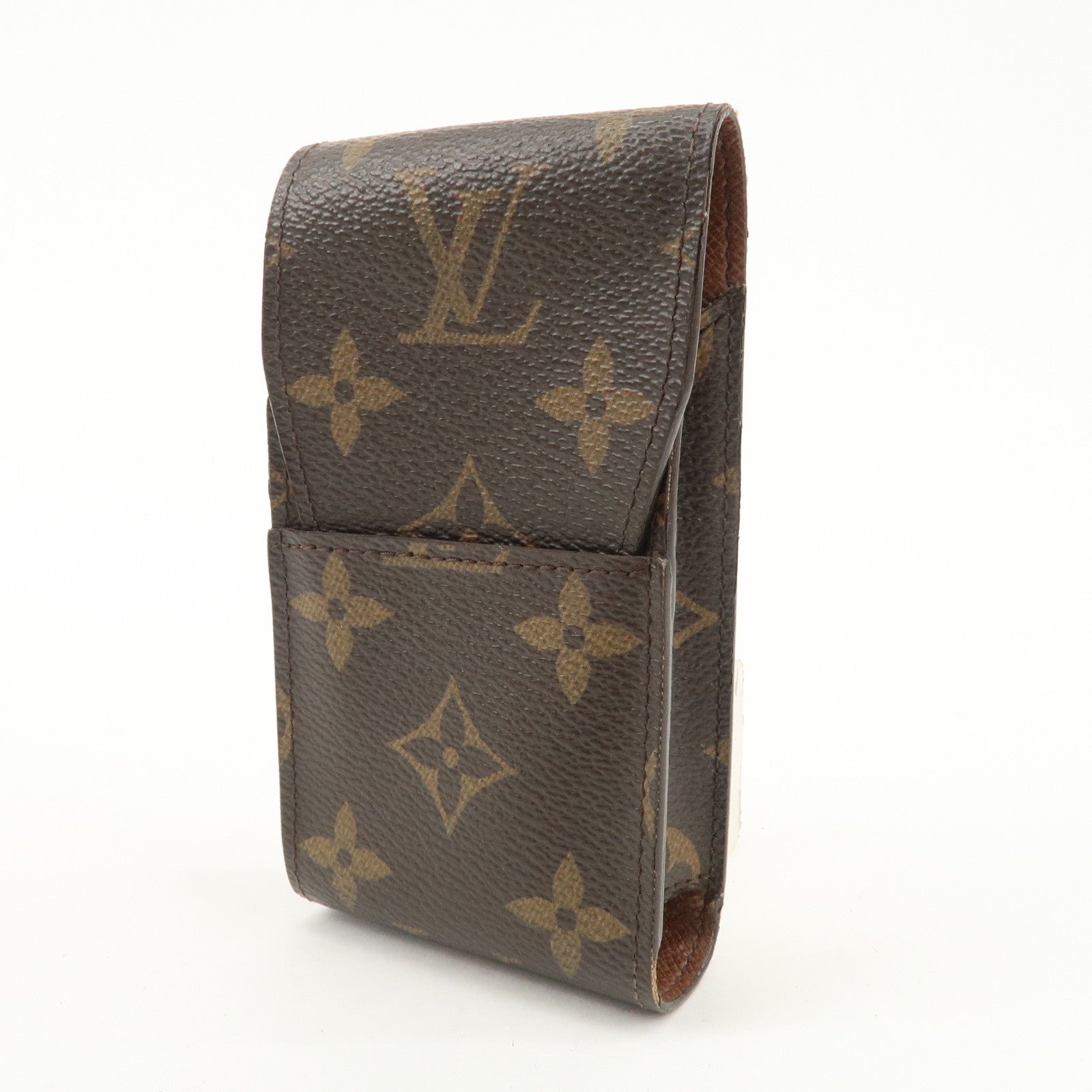 Louis Vuitton Set of 3 Monogram Etui Cigarette Case Brown M63024 Used