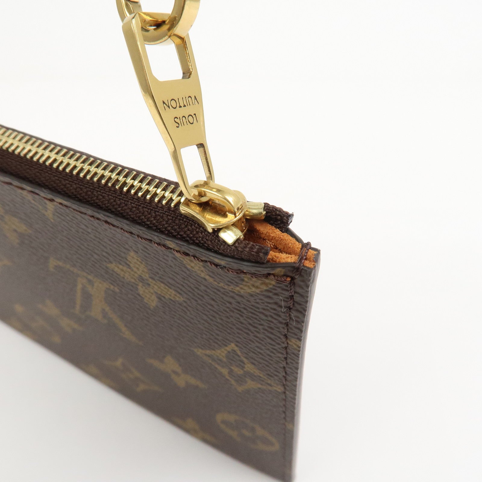 Louis Vuitton Monogram Canvas Leather Pouch for Low Key Hobo MM