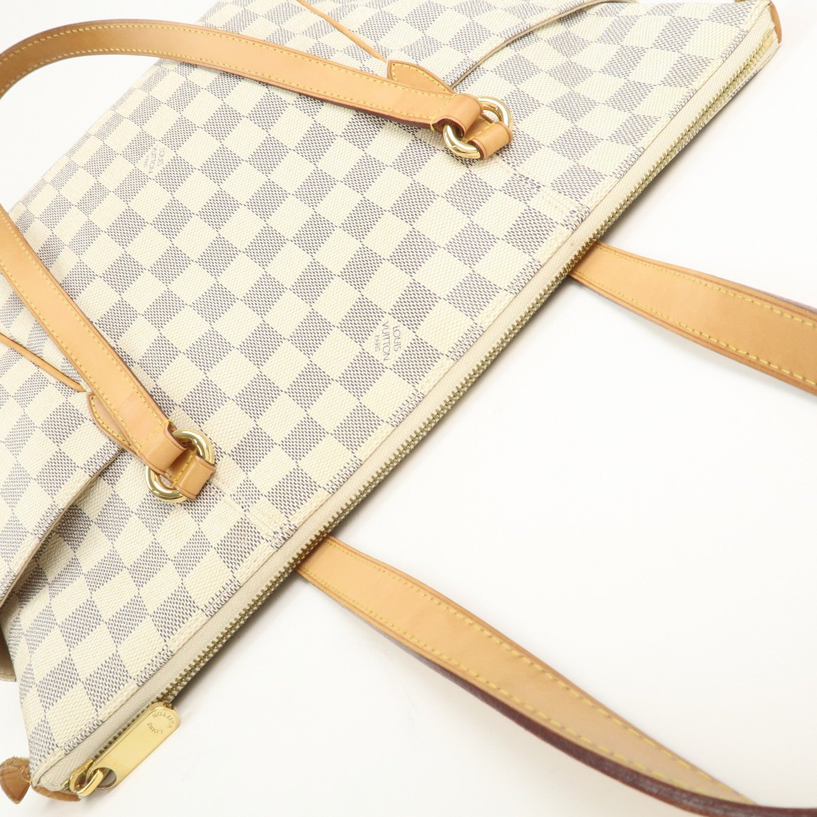 Louis Vuitton Damier Azur Totally MM Tote Bag Shoulder Bag N51262