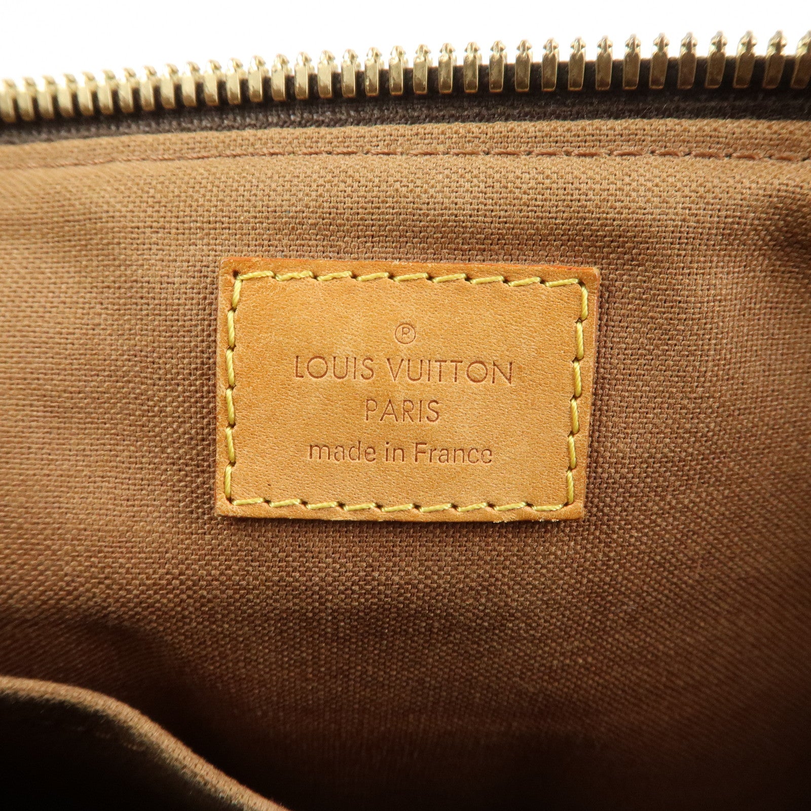 Louis Vuitton Monogram Canvas Palermo PM 2Way Hand Bag Brown M40145