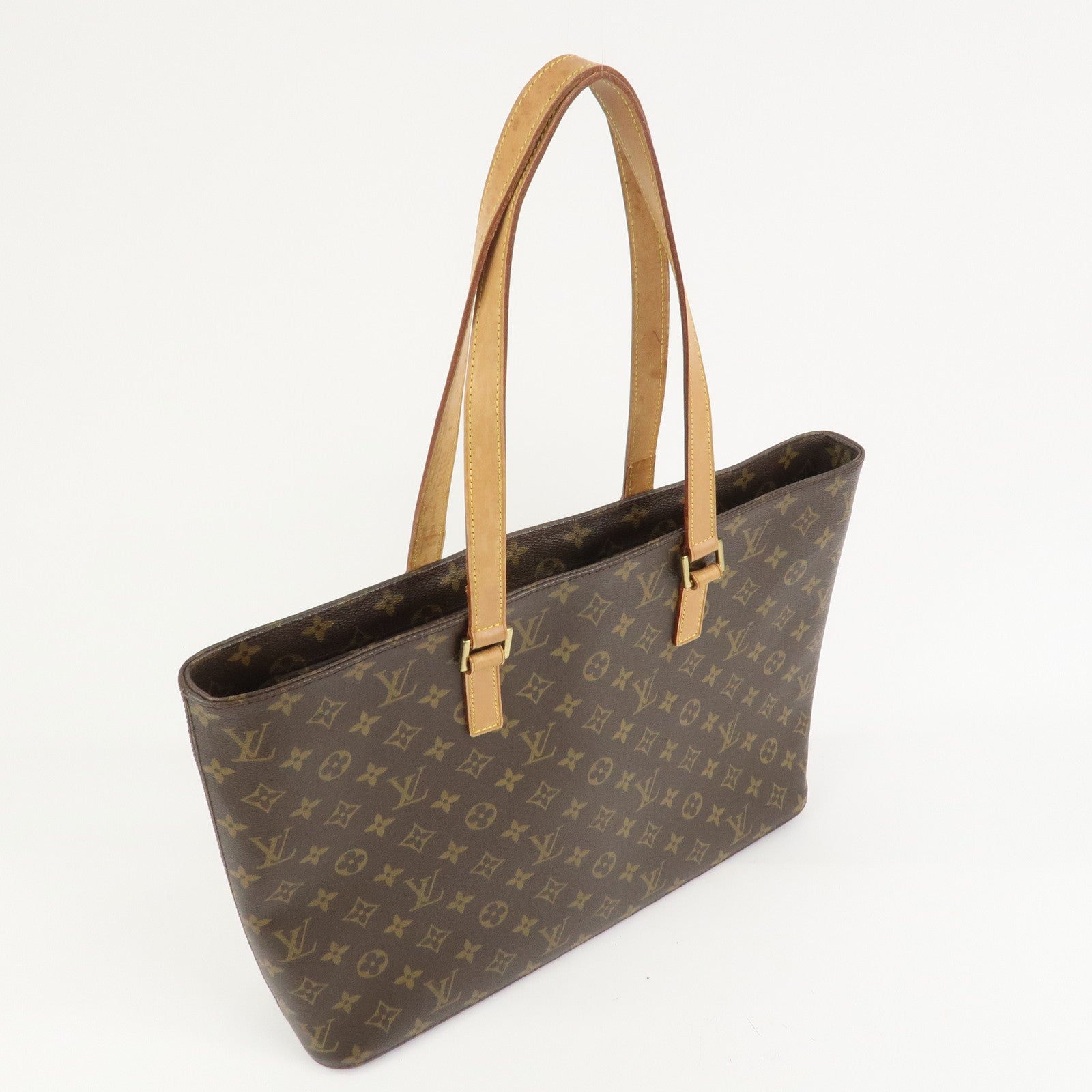 Louis Vuitton Monogram Luco Tote Bag Shoulder Bag Brown M51155