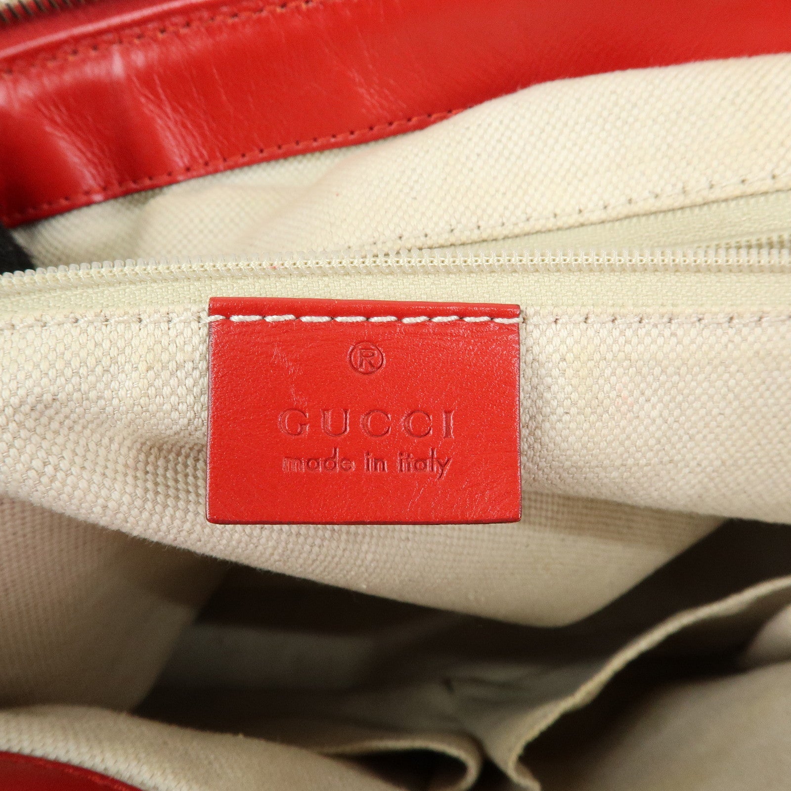 GUCCI Sukey Interlocking G GG Canvas Leather 2Way Bag 247902