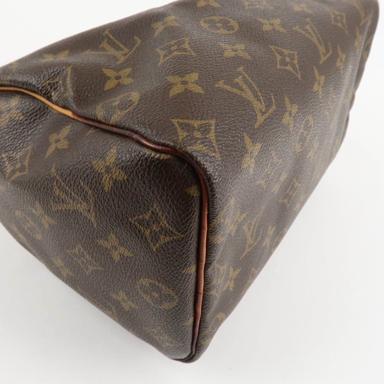 Louis Vuitton Monogram Speedy 25 Hand Bag Boston Bag M41528 Used