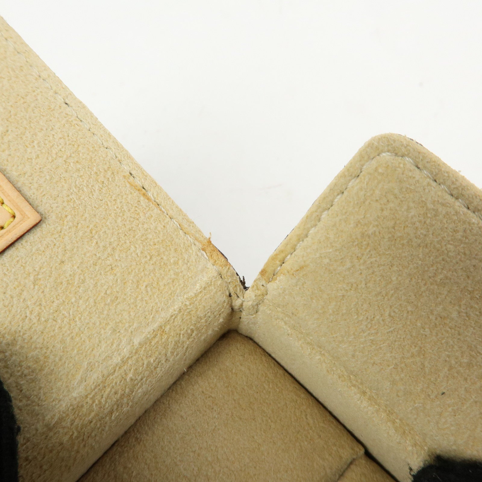 Louis Vuitton Monogram Canvas Jewelry Case Ring Box SN3049