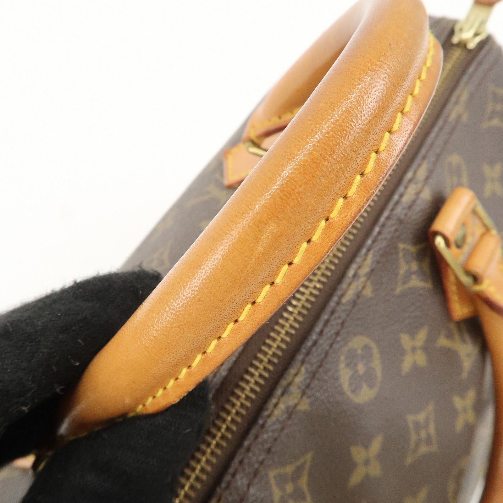 Louis Vuitton Monogram Speedy 30 Hand Bag Boston Bag M41526 Used